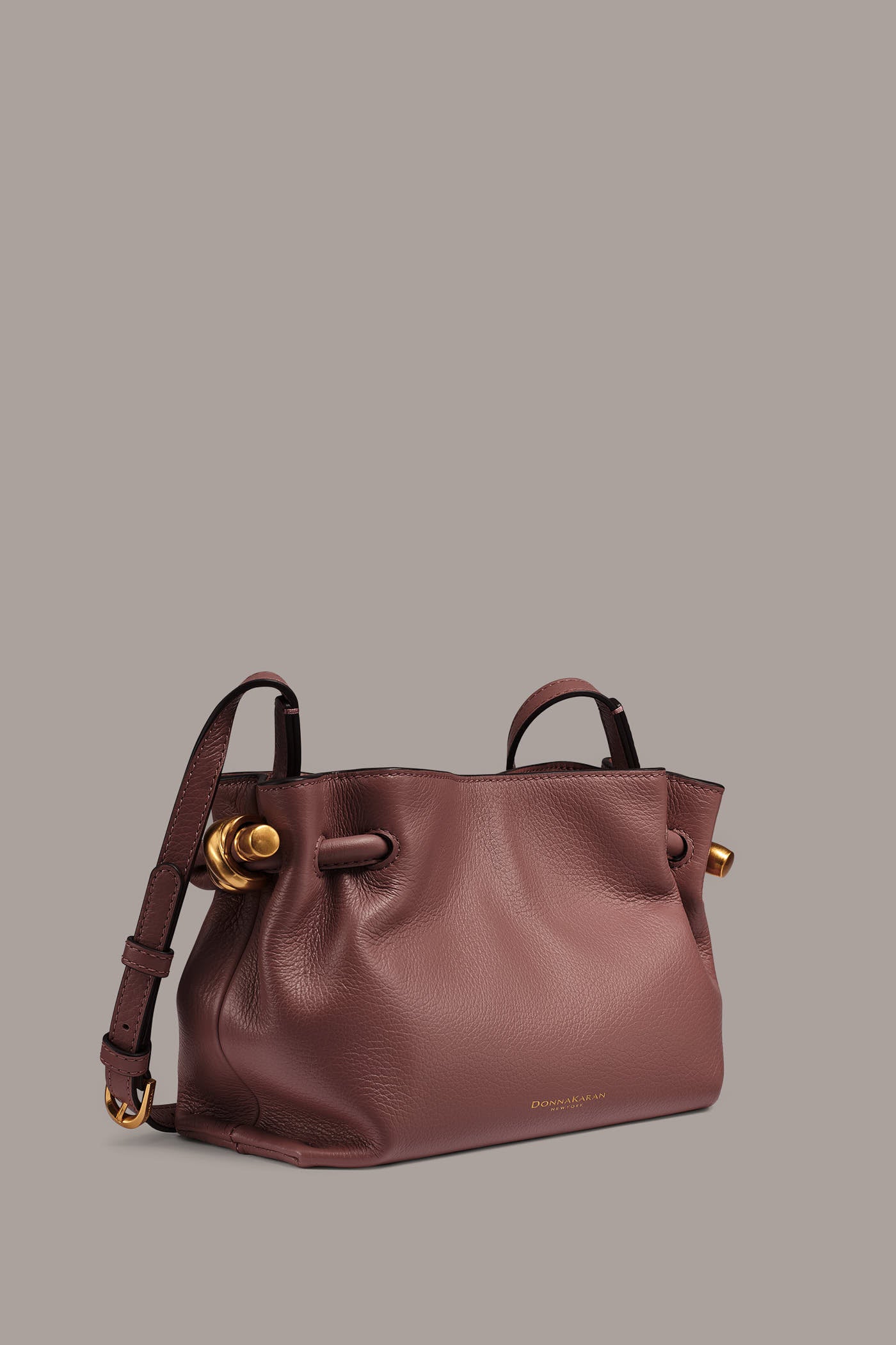 CASHMERE LEATHER CROSSBODY BAG VIEW 2