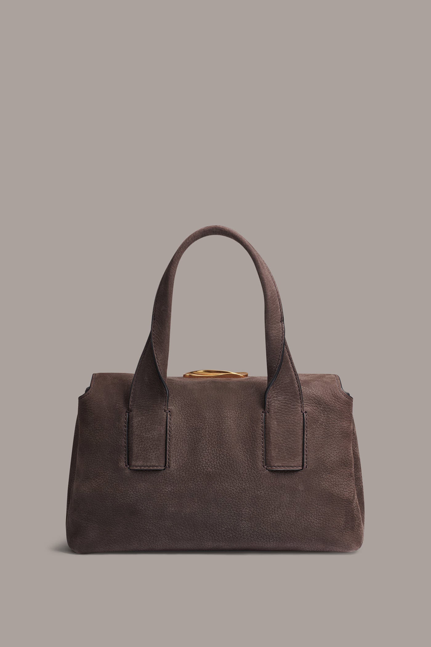 AMAGANSETT SUEDE SATCHEL BAG VIEW 7
