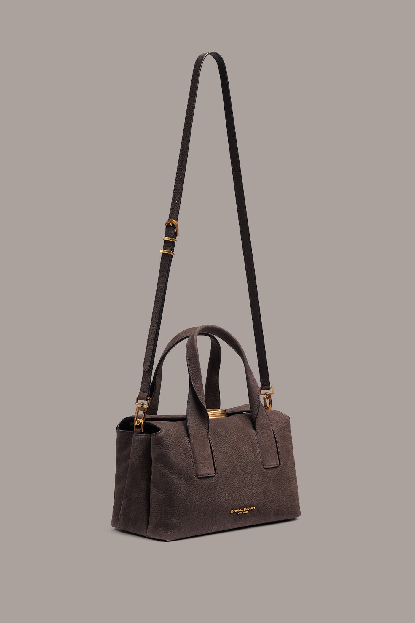 AMAGANSETT SUEDE SATCHEL BAG VIEW 3