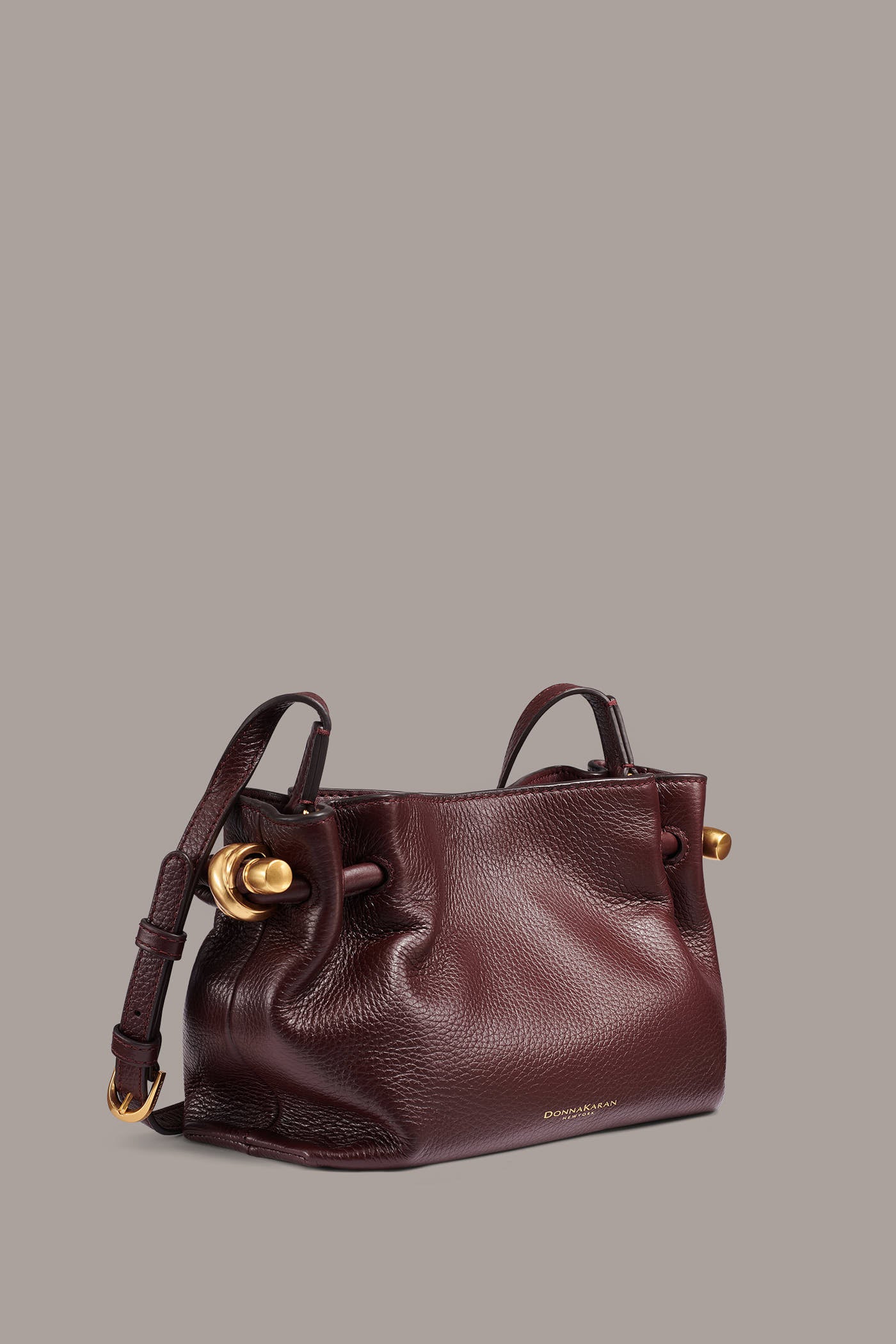 CASHMERE LEATHER CROSSBODY BAG VIEW 2