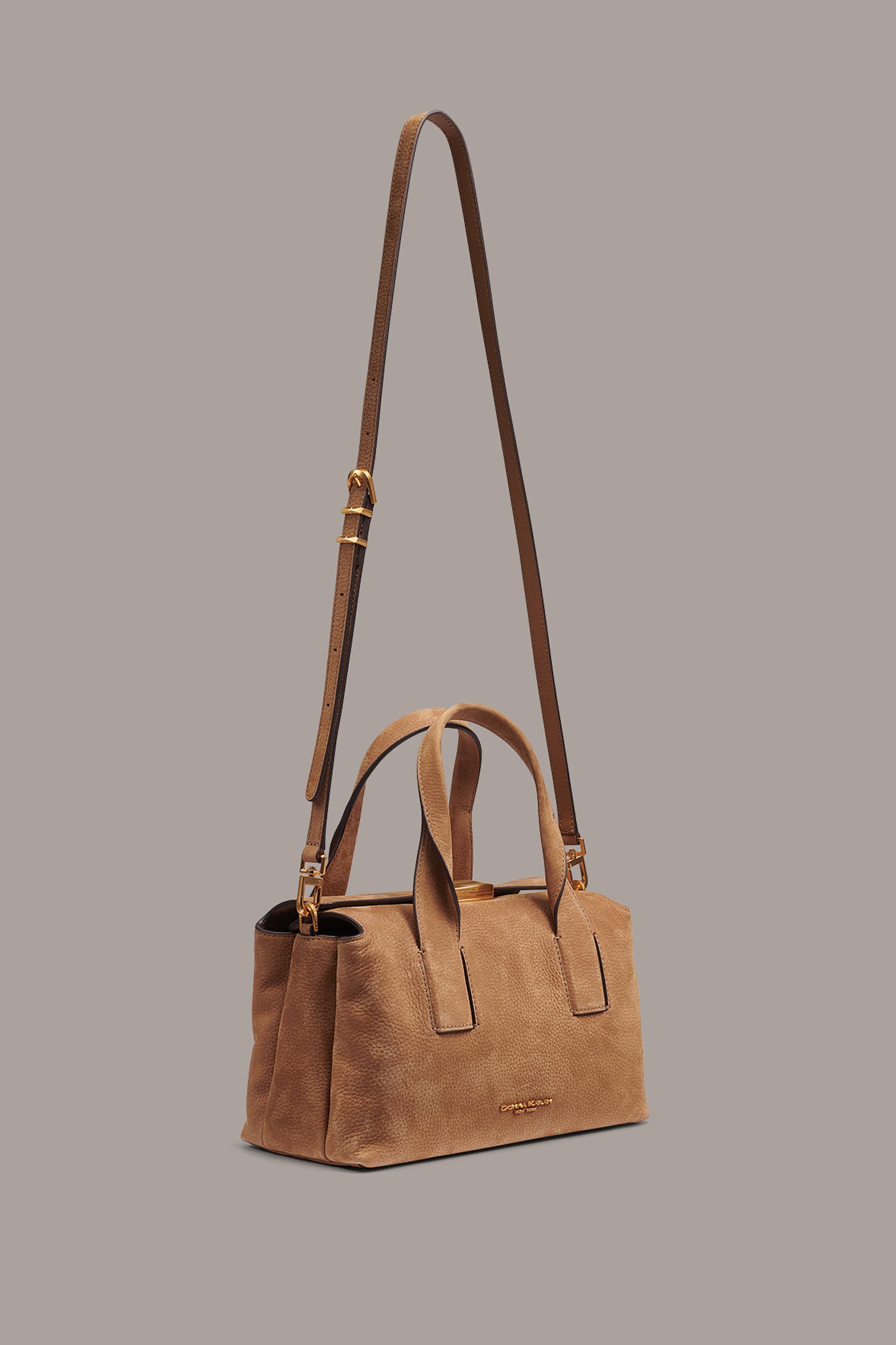 AMAGANSETT SUEDE SATCHEL BAG VIEW 4