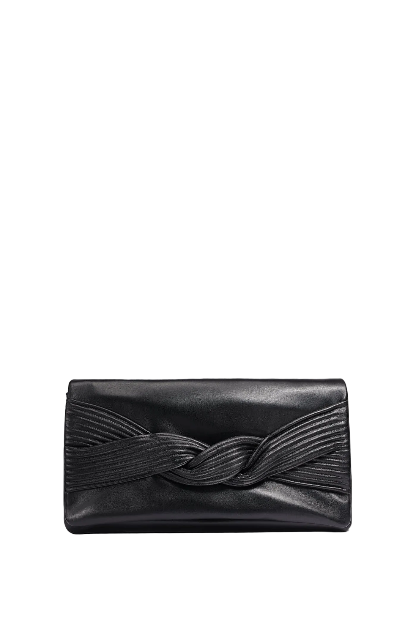 GRENADINE LEATHER CLUTCH (alternate view)
