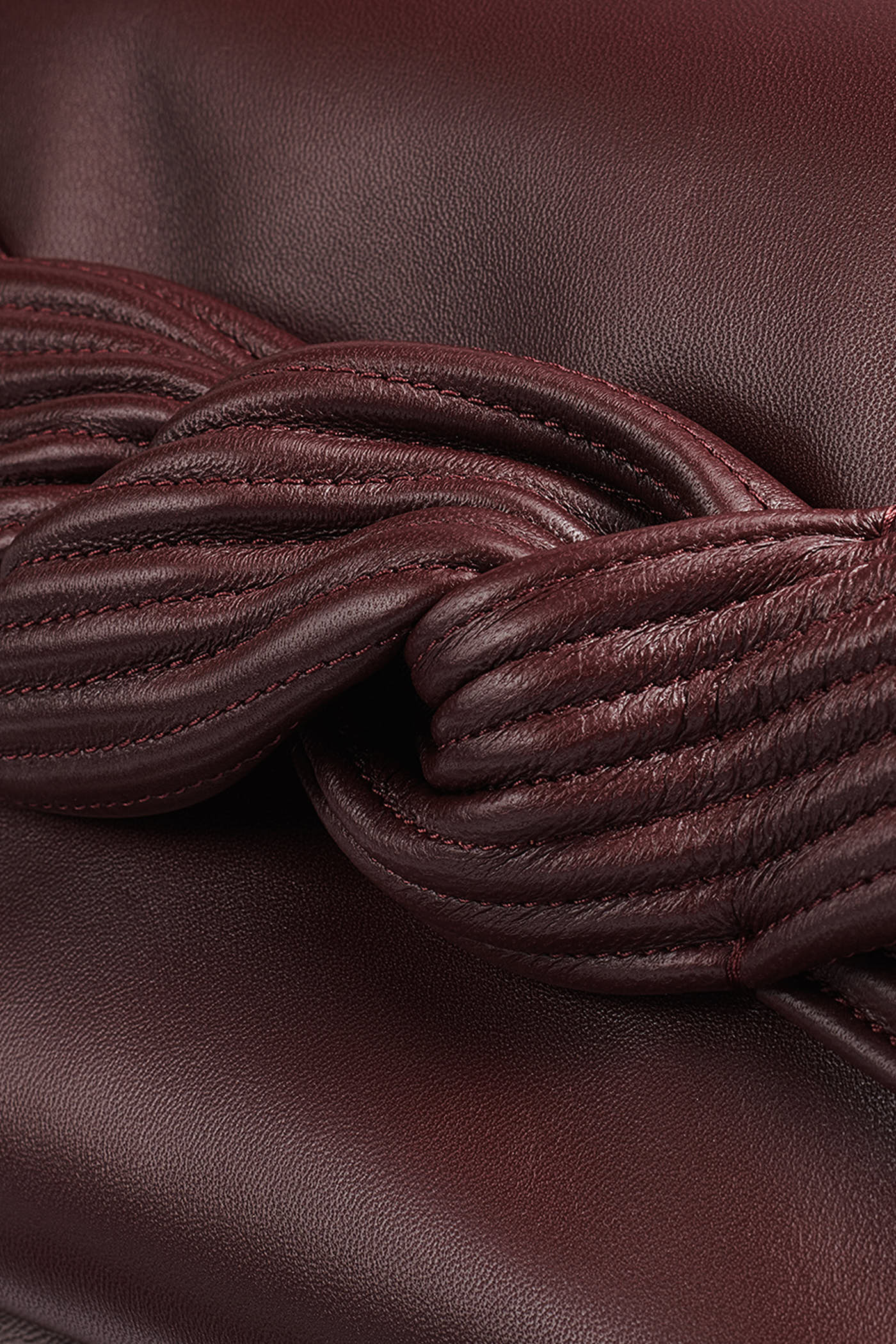 GRENADINE LEATHER CLUTCH VIEW 6