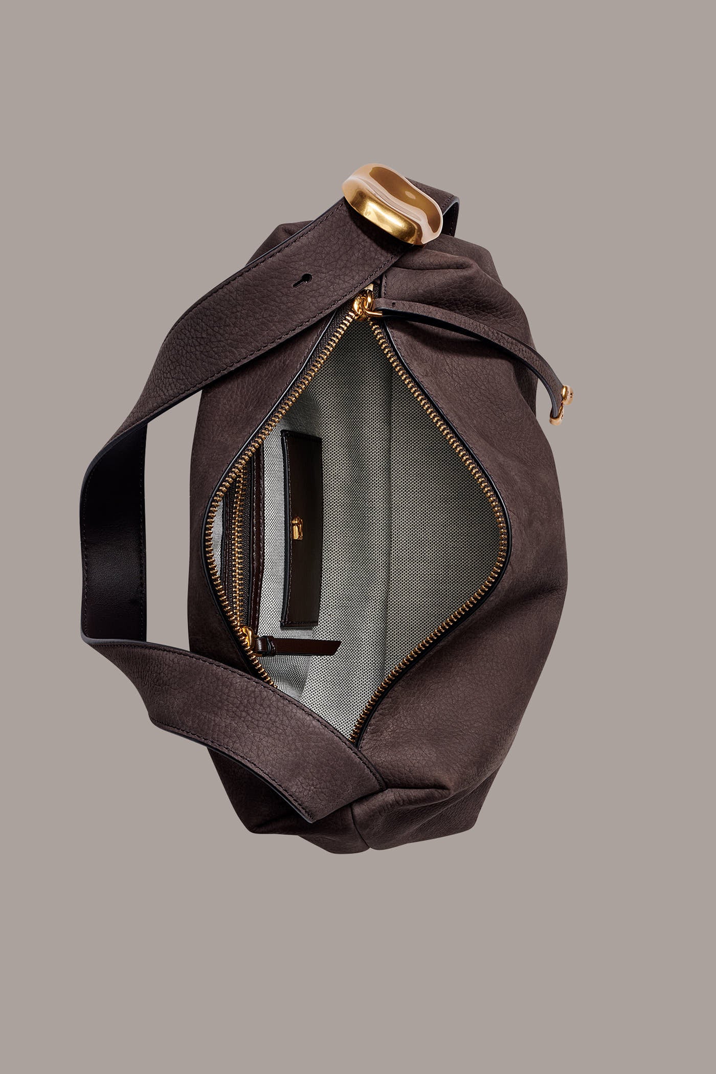 HEATHER SUEDE SHOULDER BAG VIEW 3