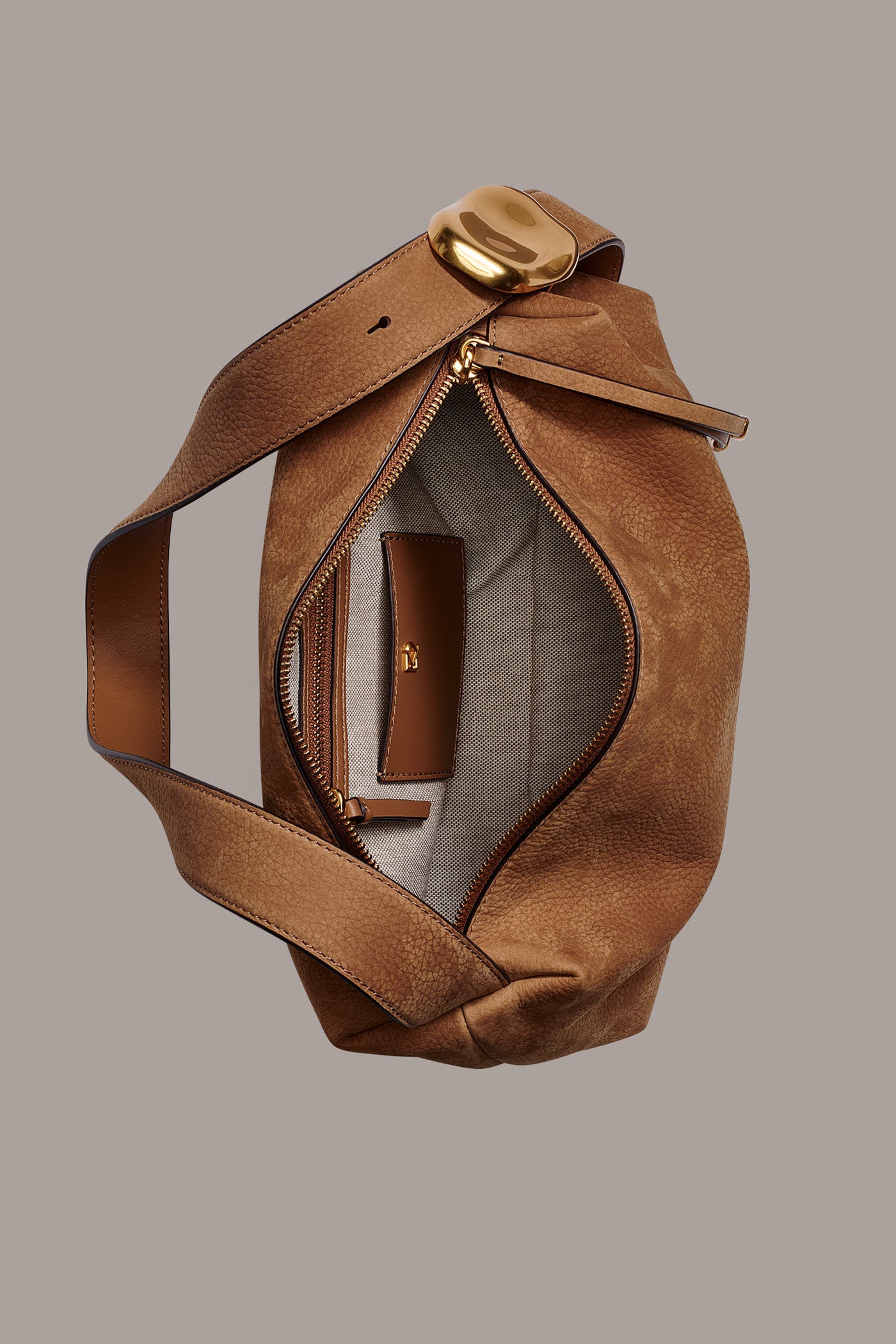 HEATHER SUEDE SHOULDER BAG VIEW 3