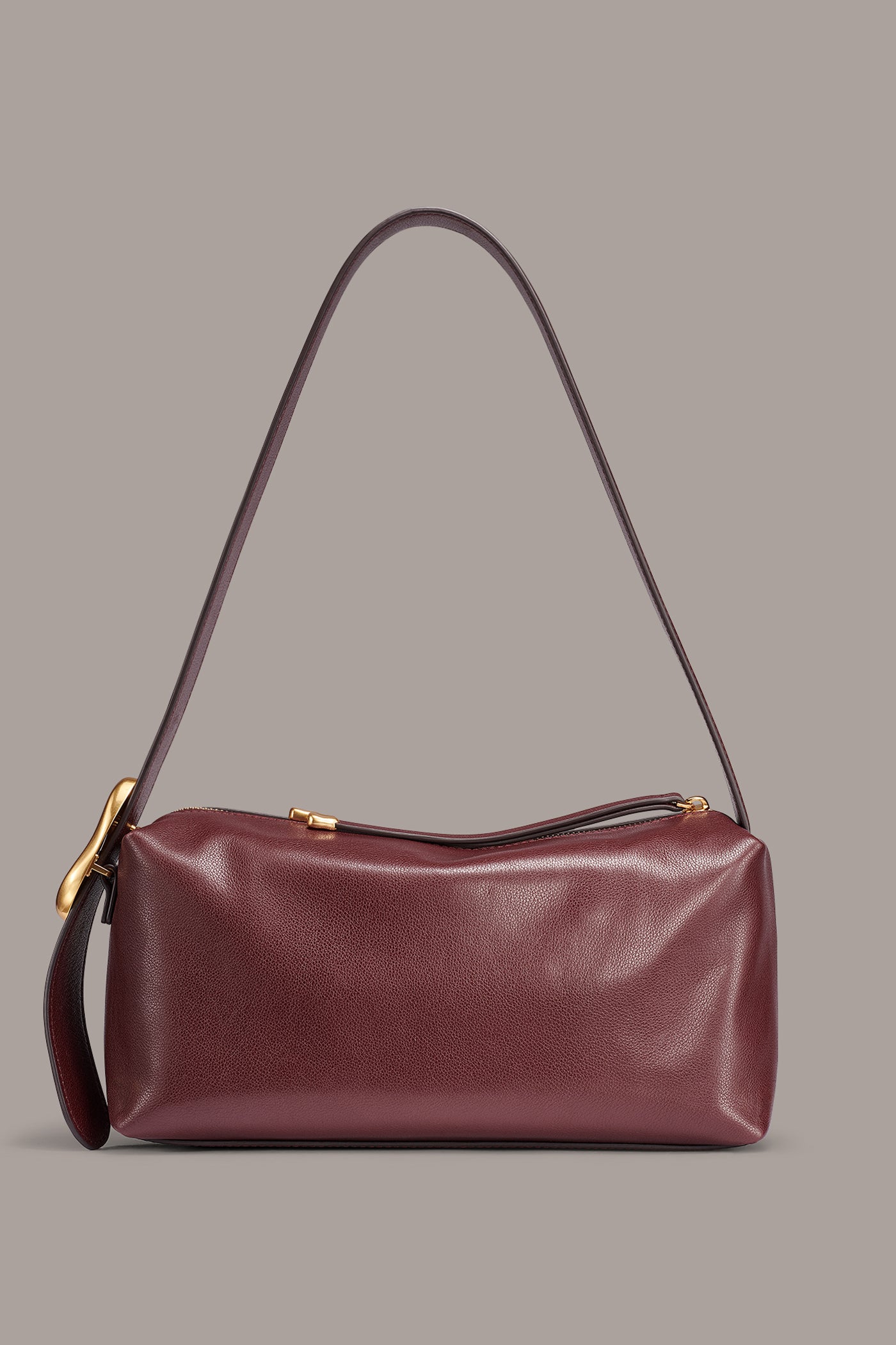 HEATHER LEATHER SHOULDER BAG VIEW 5