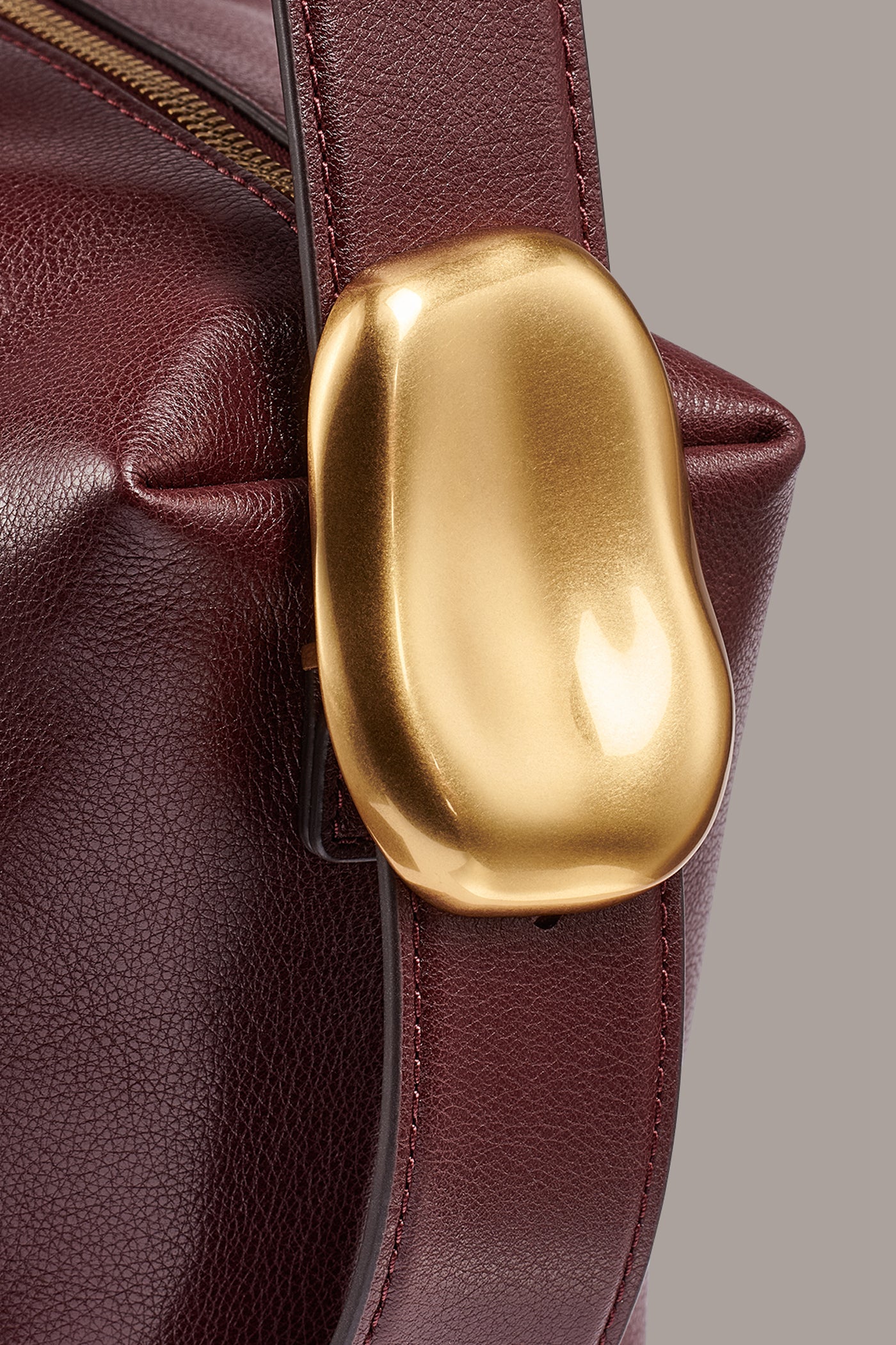 HEATHER LEATHER SHOULDER BAG VIEW 3