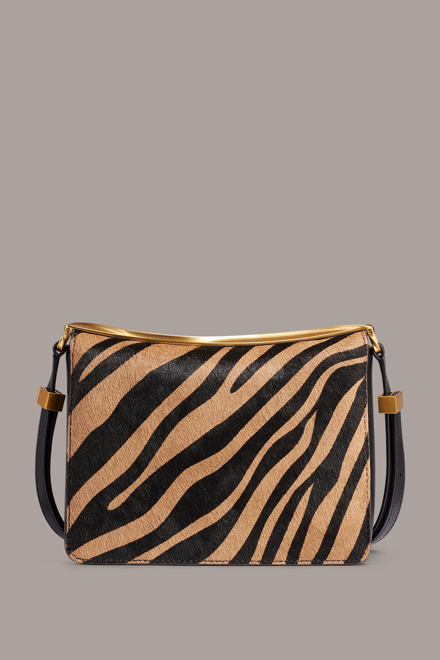 JERICHO ZEBRA CALF HAIR SHOULDER BAG VIEW 8
