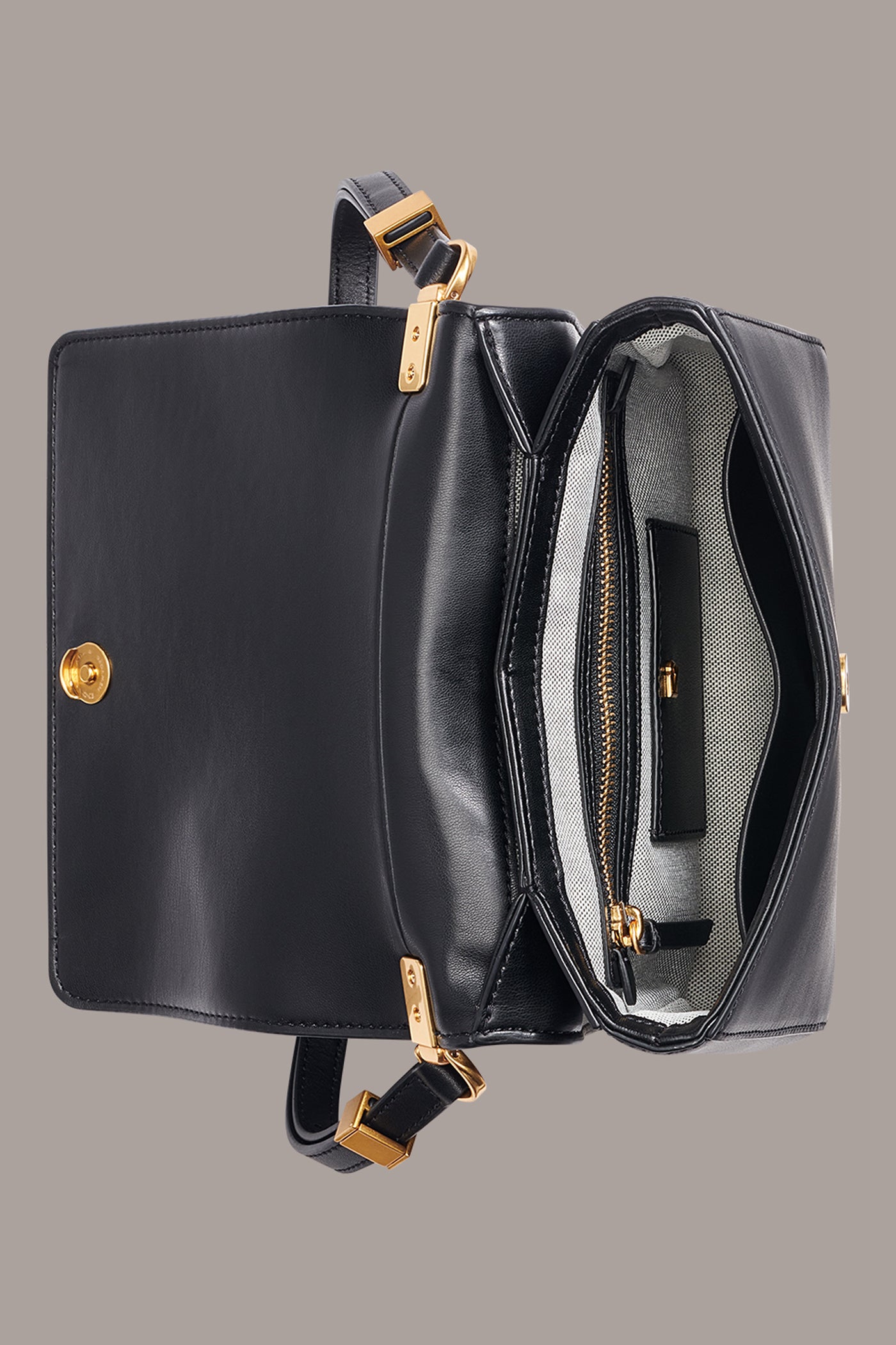 JERICHO ZEBRA CALF HAIR SHOULDER BAG VIEW 3