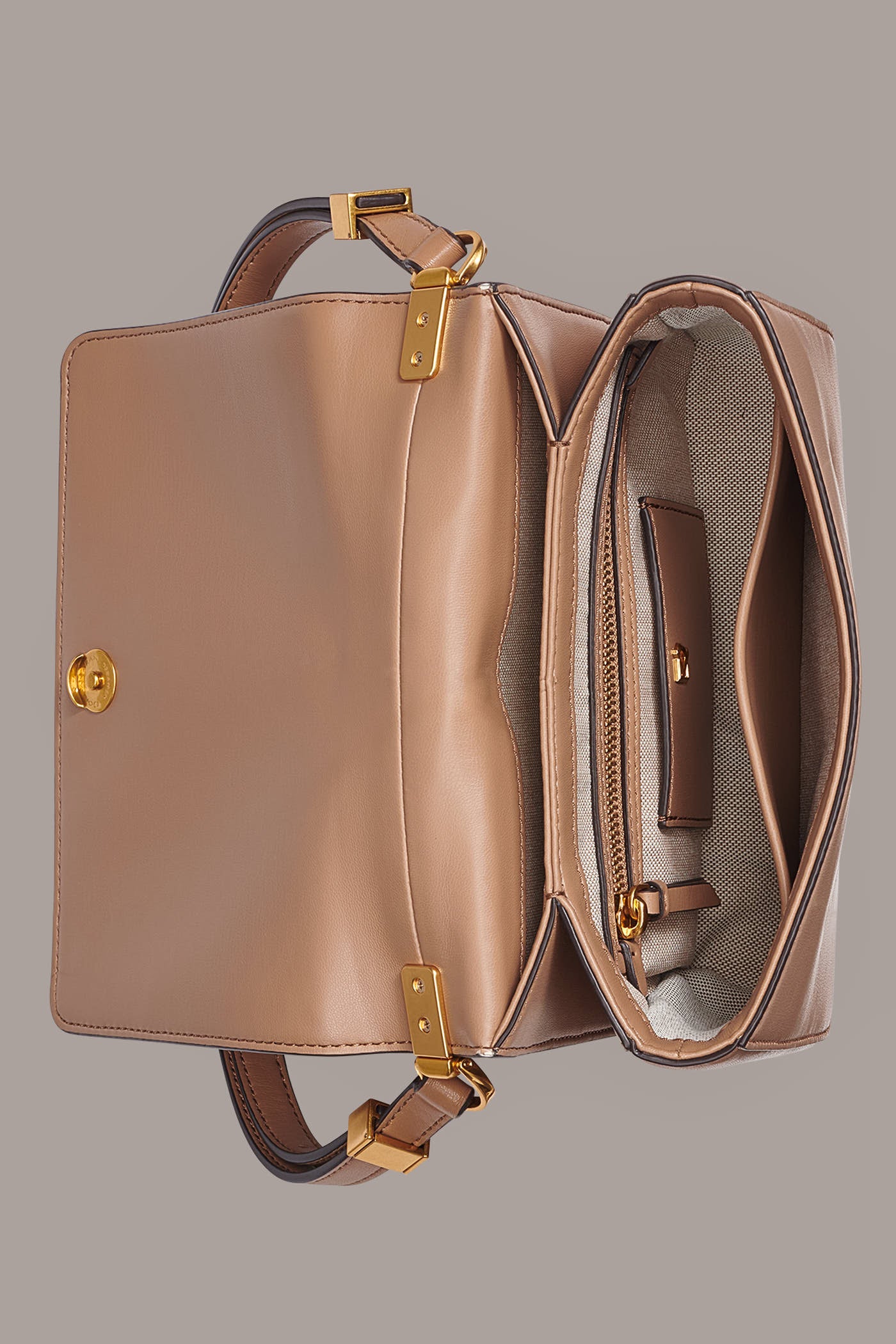 JERICHO LEATHER SHOULDER BAG VIEW 2