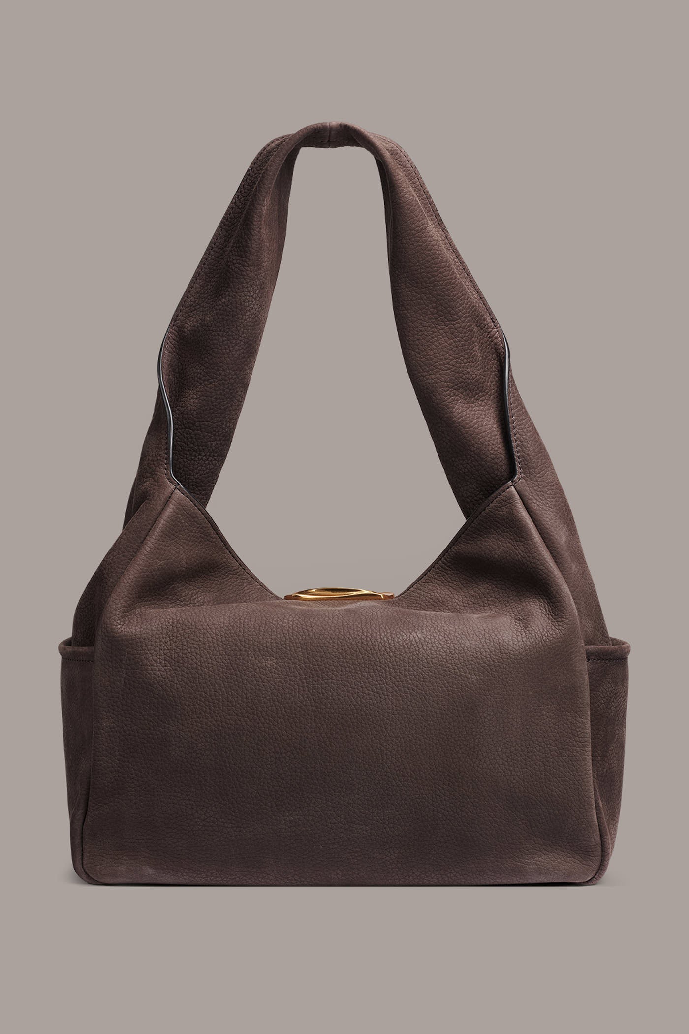 AMAGANSETT LEATHER SHOULDER BAG VIEW 5