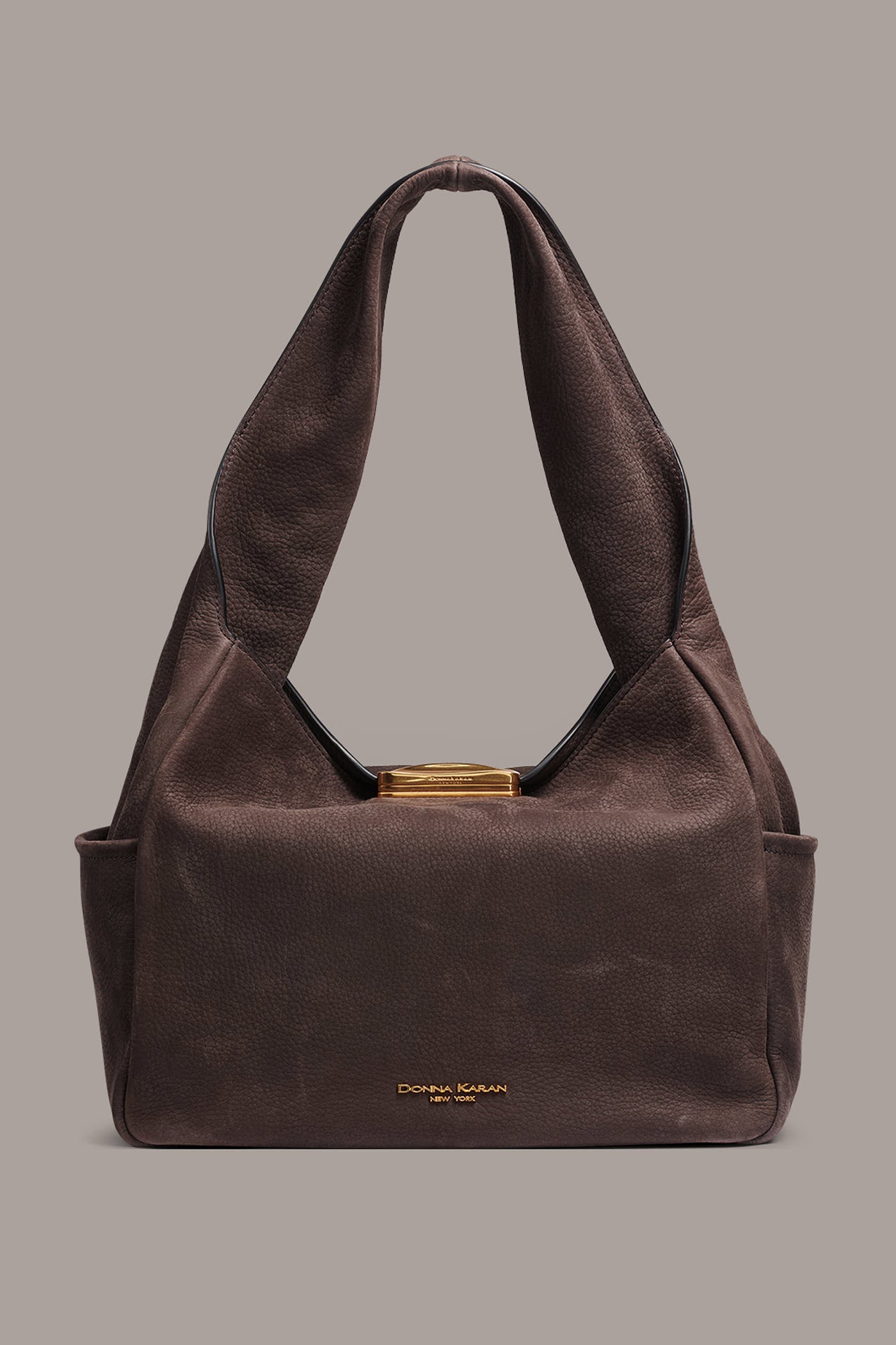 AMAGANSETT LEATHER SHOULDER BAG VIEW 1