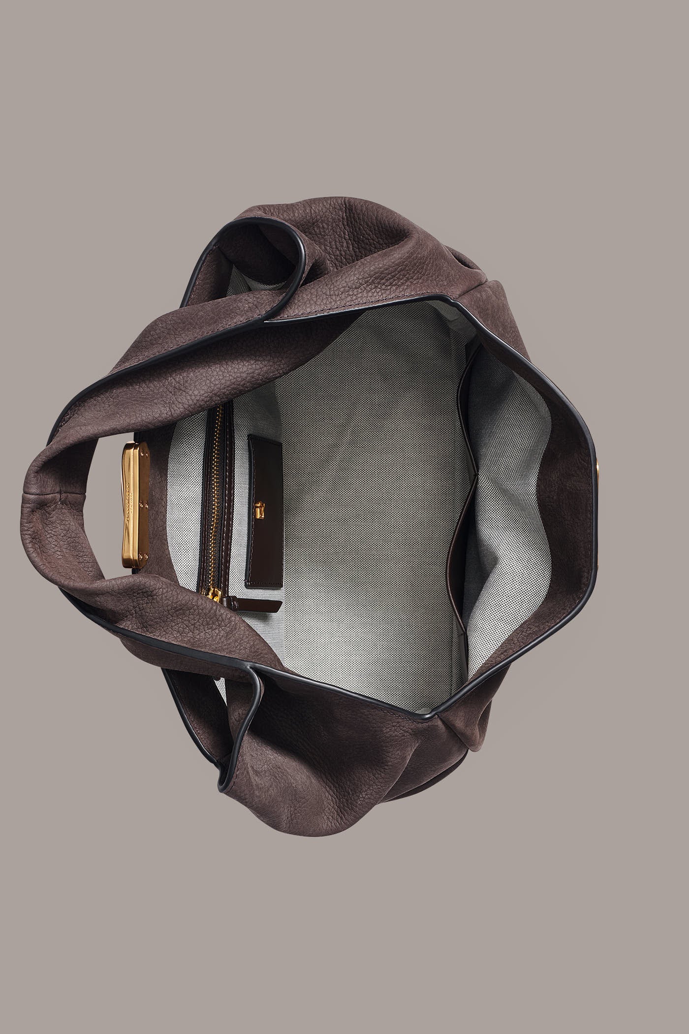 AMAGANSETT LEATHER SHOULDER BAG VIEW 3