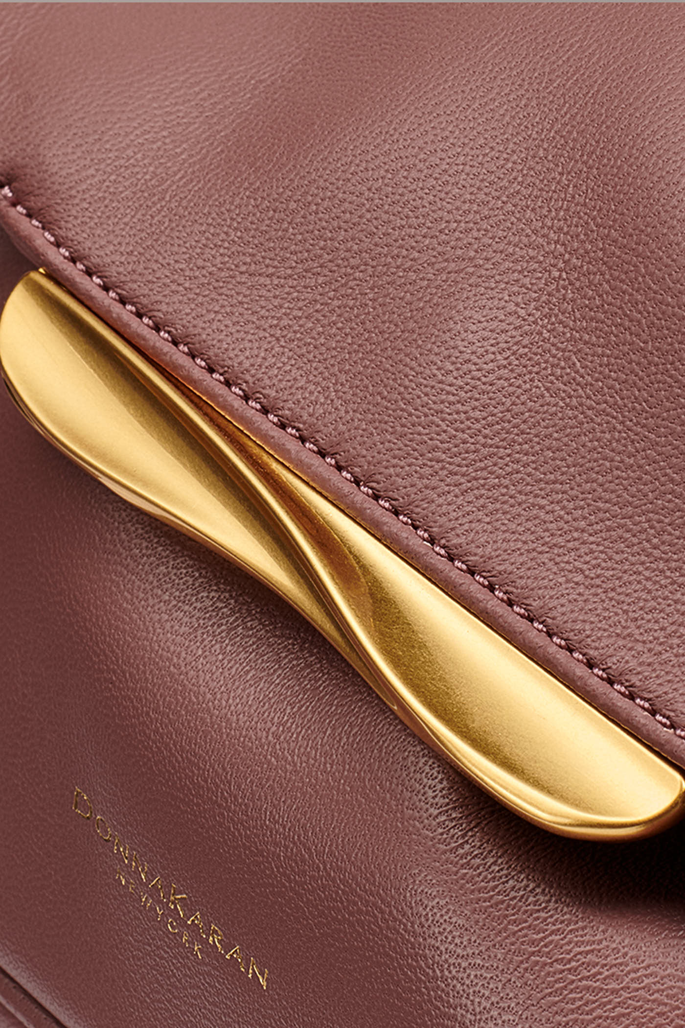 MOHAIR LEATHER SHOULDER BAG VIEW 7