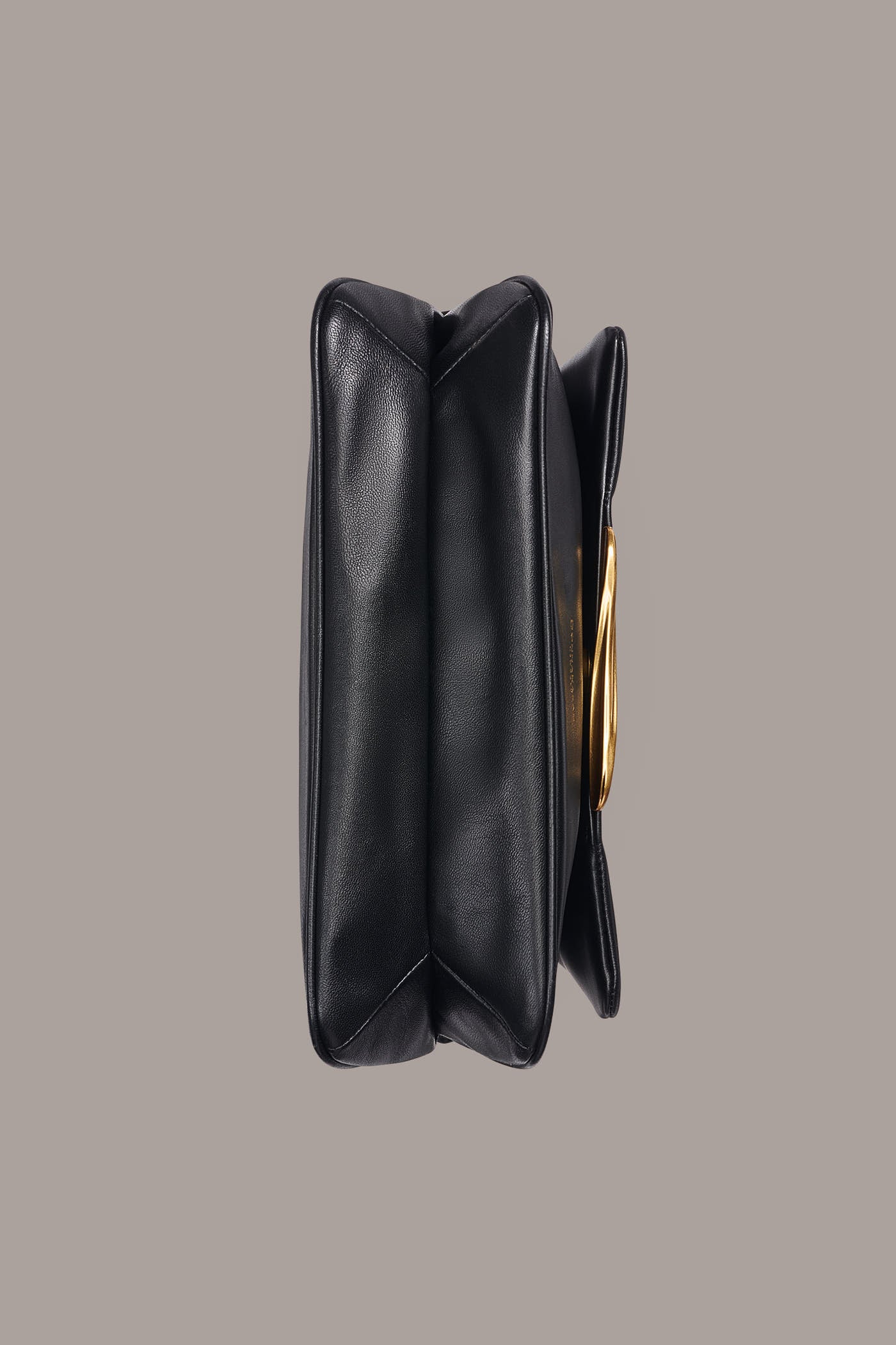 MOHAIR LEATHER SHOULDER BAG VIEW 6