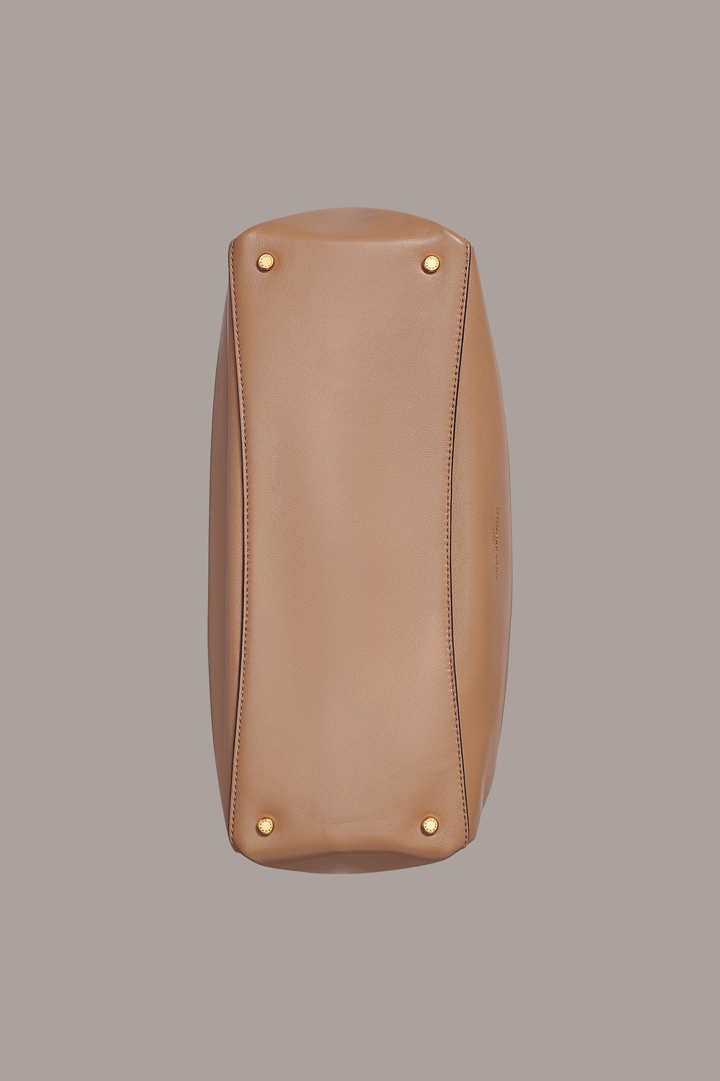 POPLIN LEATHER TOTE VIEW 6