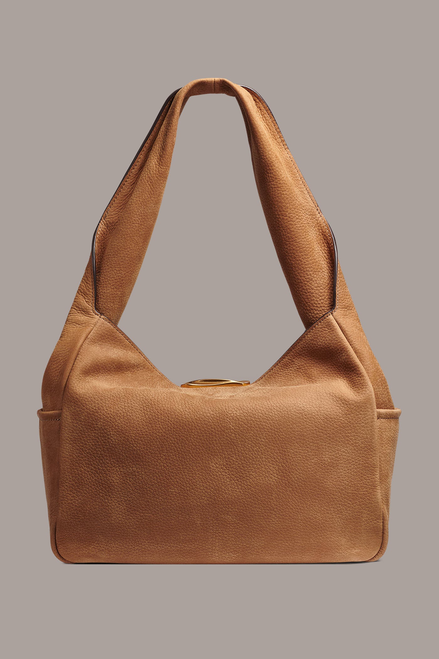 AMAGANSETT LEATHER SHOULDER BAG VIEW 3