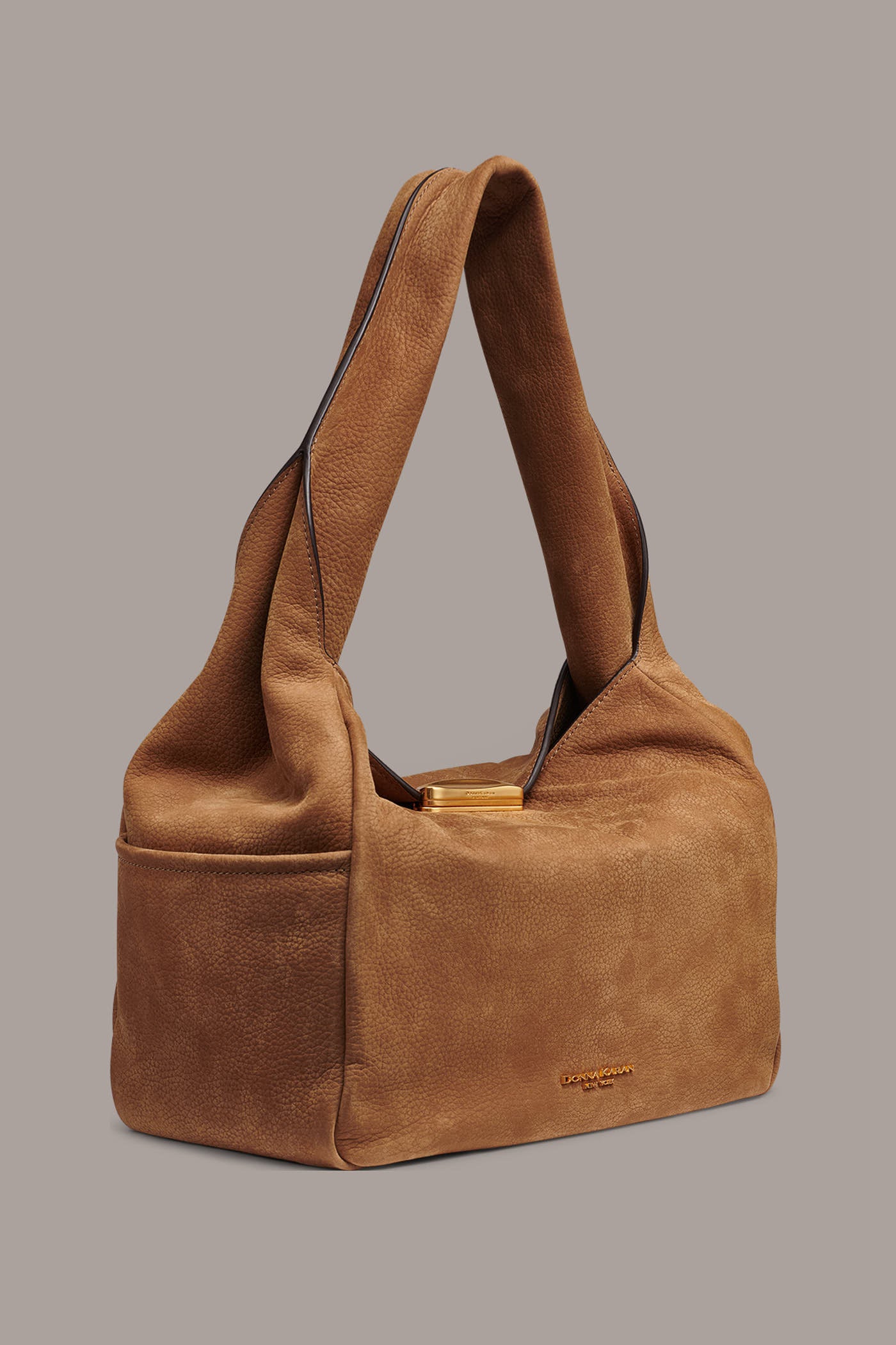 AMAGANSETT LEATHER SHOULDER BAG VIEW 2