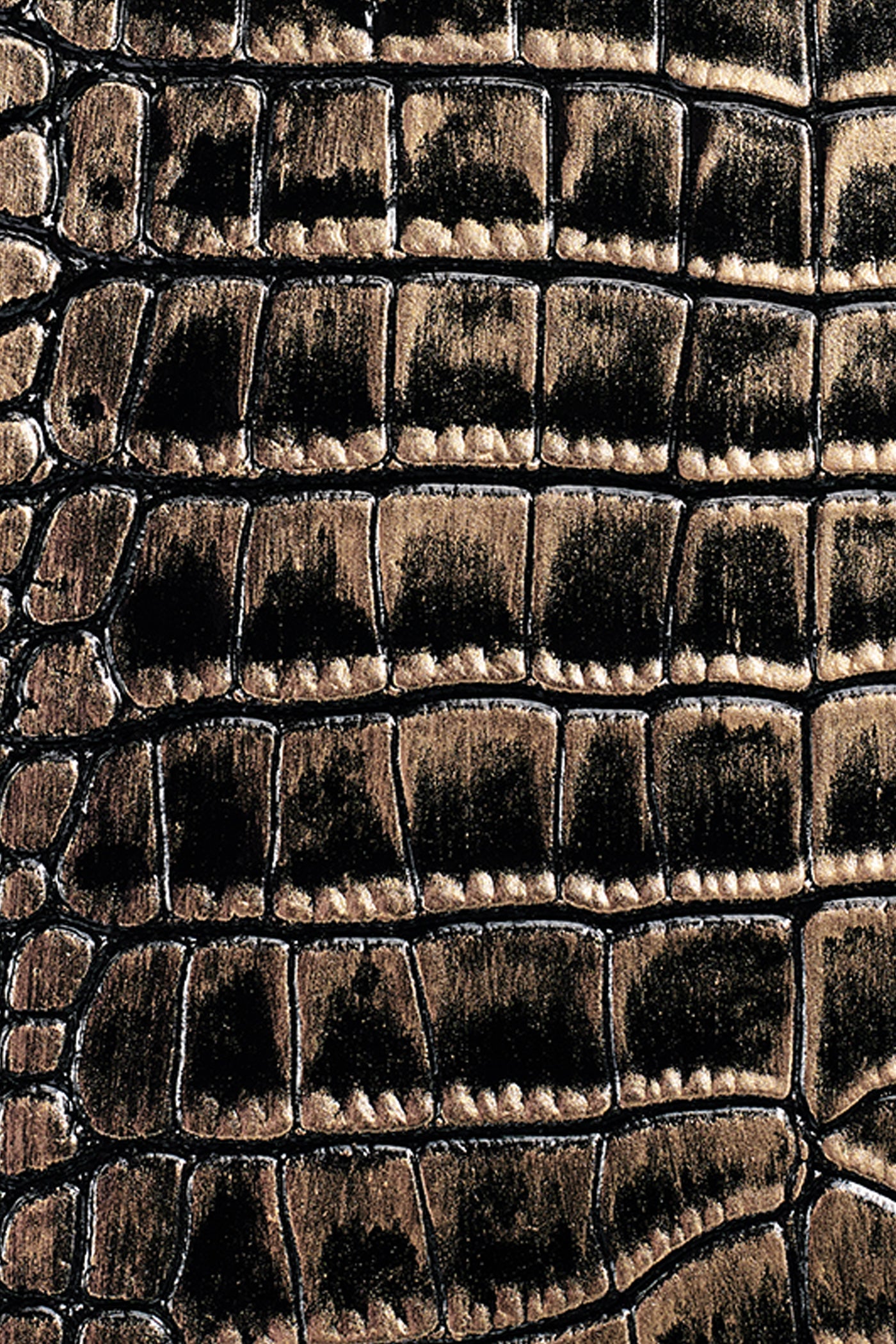 QUOGUE CROC-EFFECT LEATHER SHOULDER BAG VIEW 5