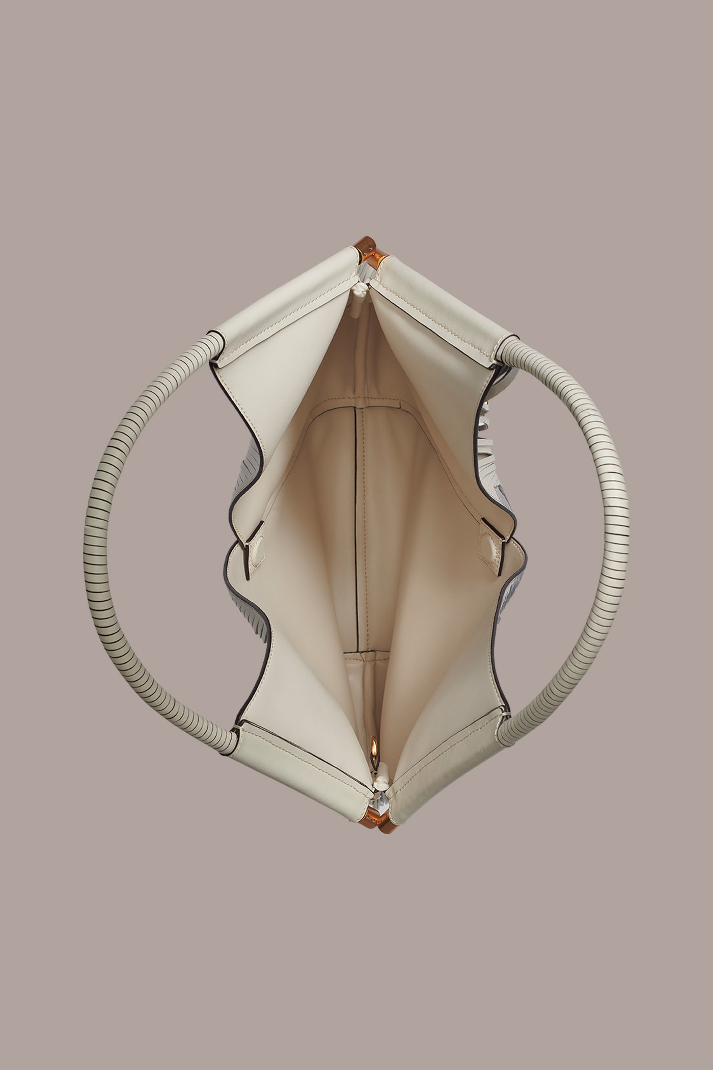 BALDWIN FLORAL LASER-CUT SHOULDER BAG VIEW 4 | BALDWIN