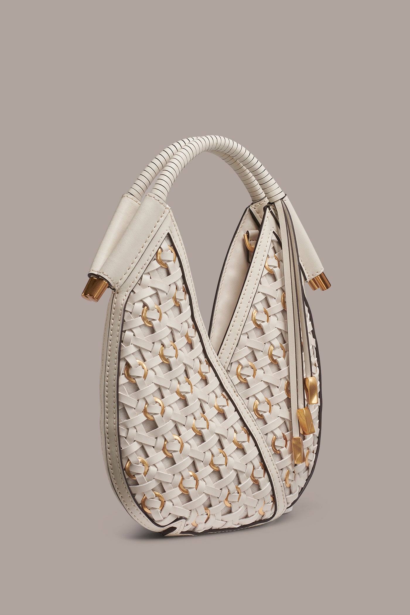 BALDWIN WOVEN GROMMET MINI CROSSBODY VIEW 4 | BALDWIN