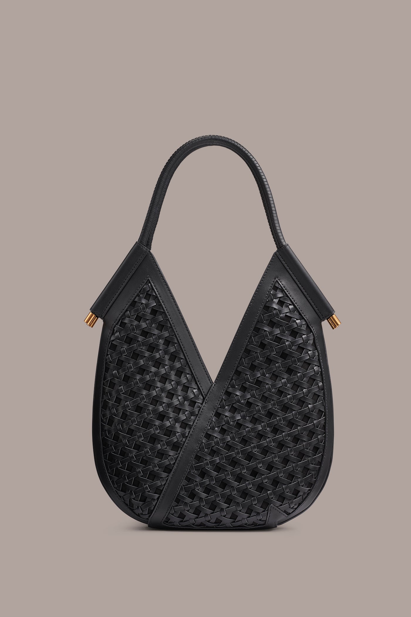 BALDWIN WOVEN GROMMET MINI SHOULDER BAG VIEW 5 | BALDWIN