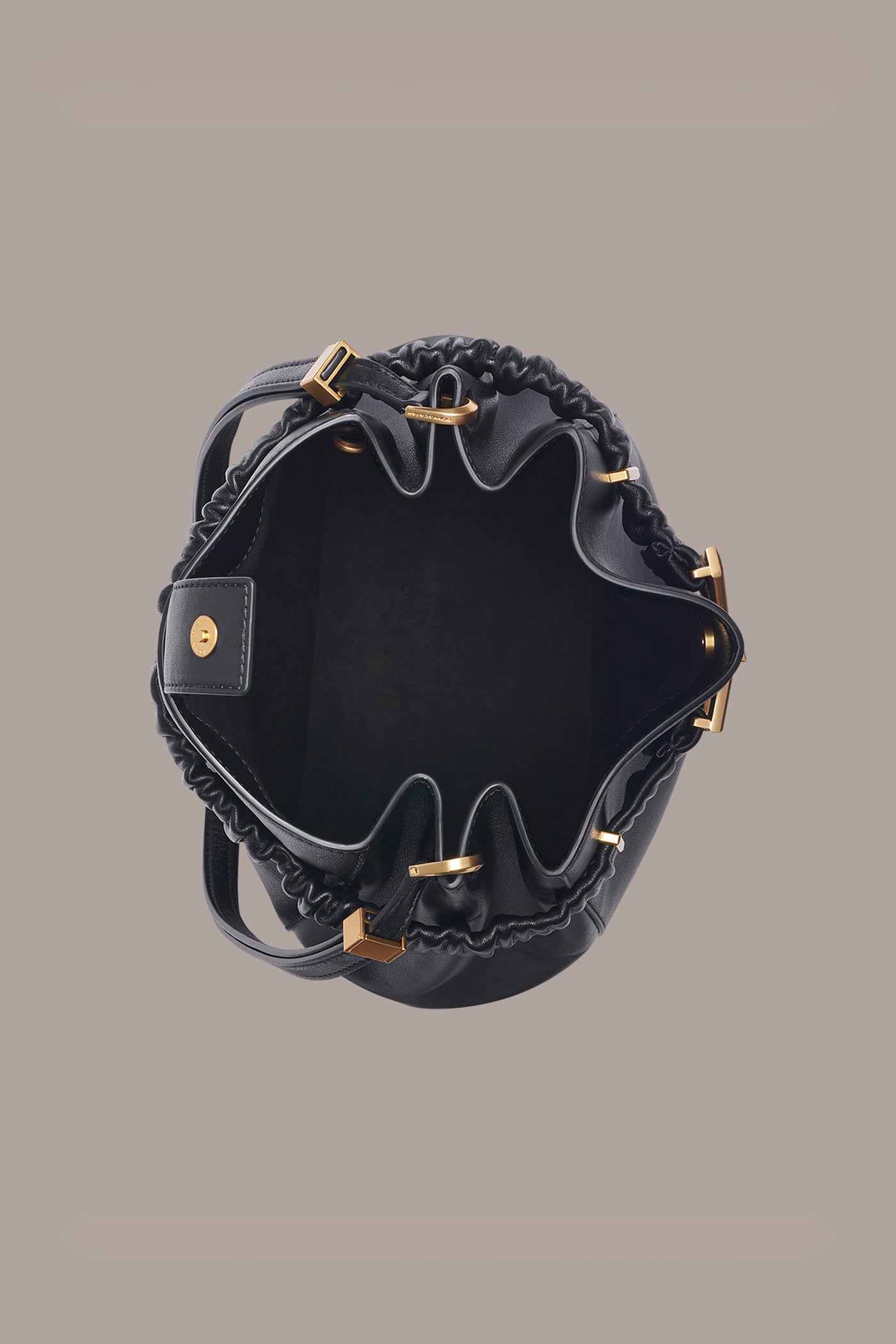 GINGHAM BUCKET BAG VIEW 5 | New Bags