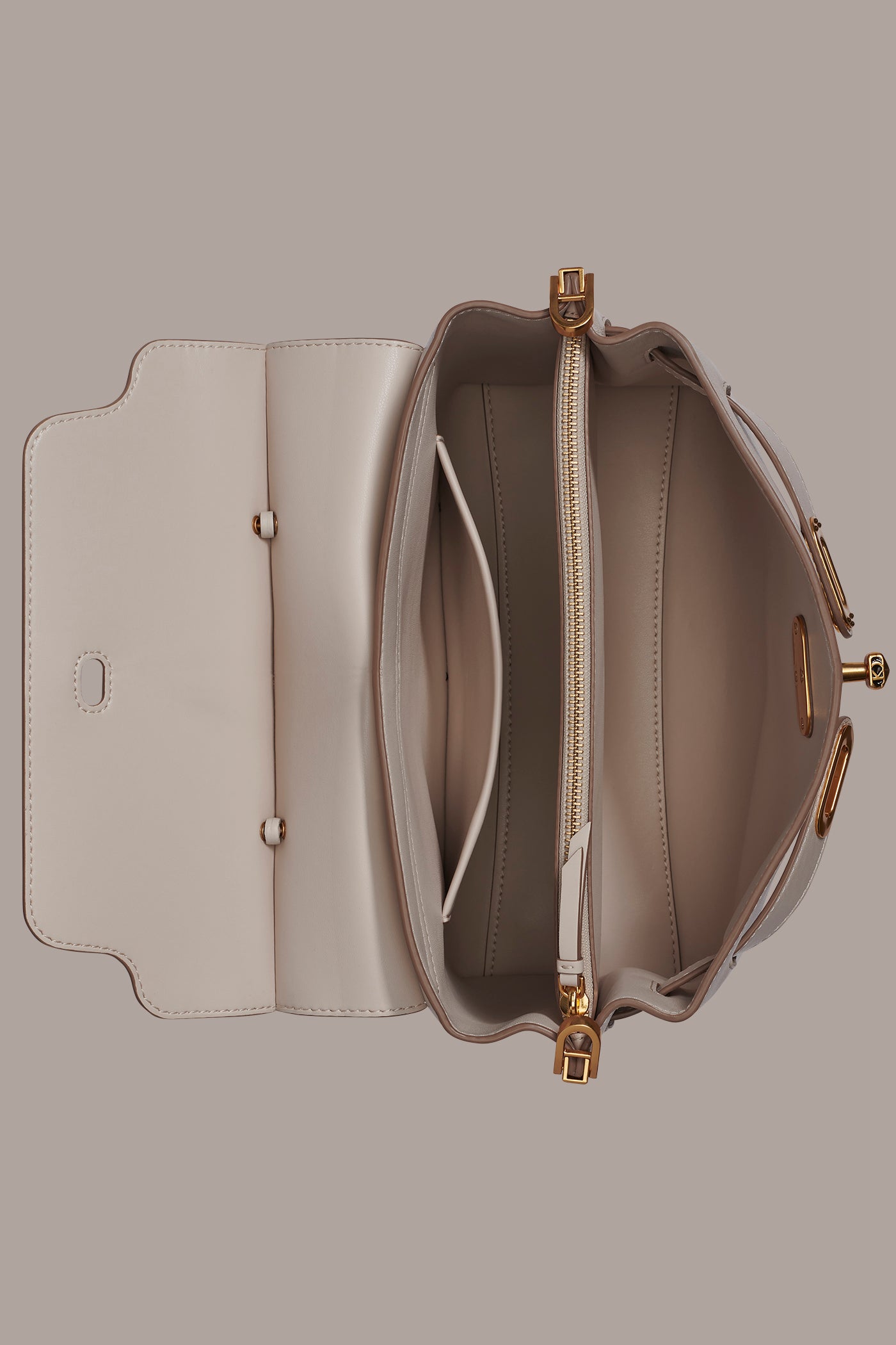 BRIDGEHAMPTON LEATHER SATCHEL BAG VIEW 5 | Satchels