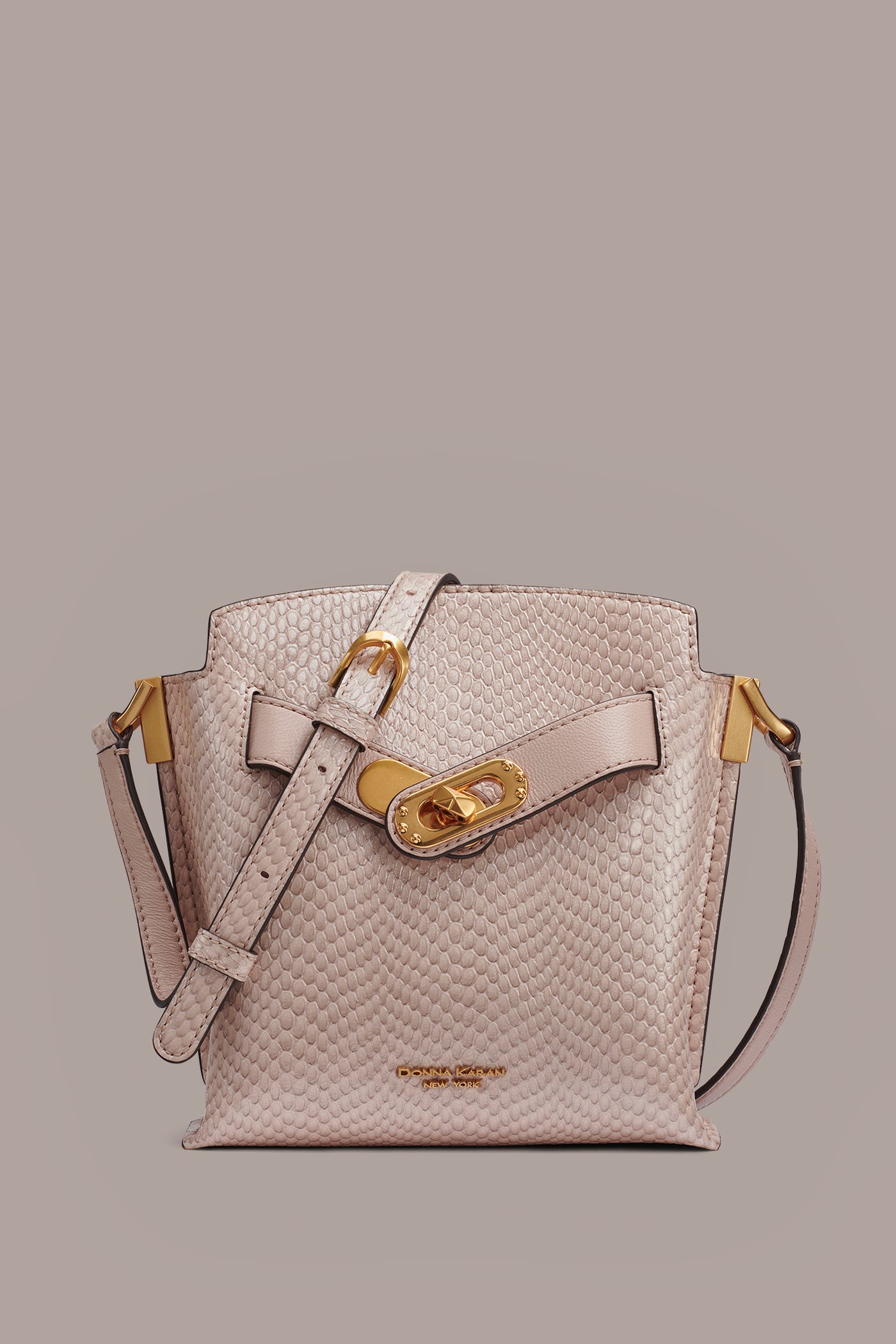 BRIDGEHAMPTON SNAKE-EFFECT LEATHER CROSSBODY BAG | View 1 | BRIDGEHAMPTON