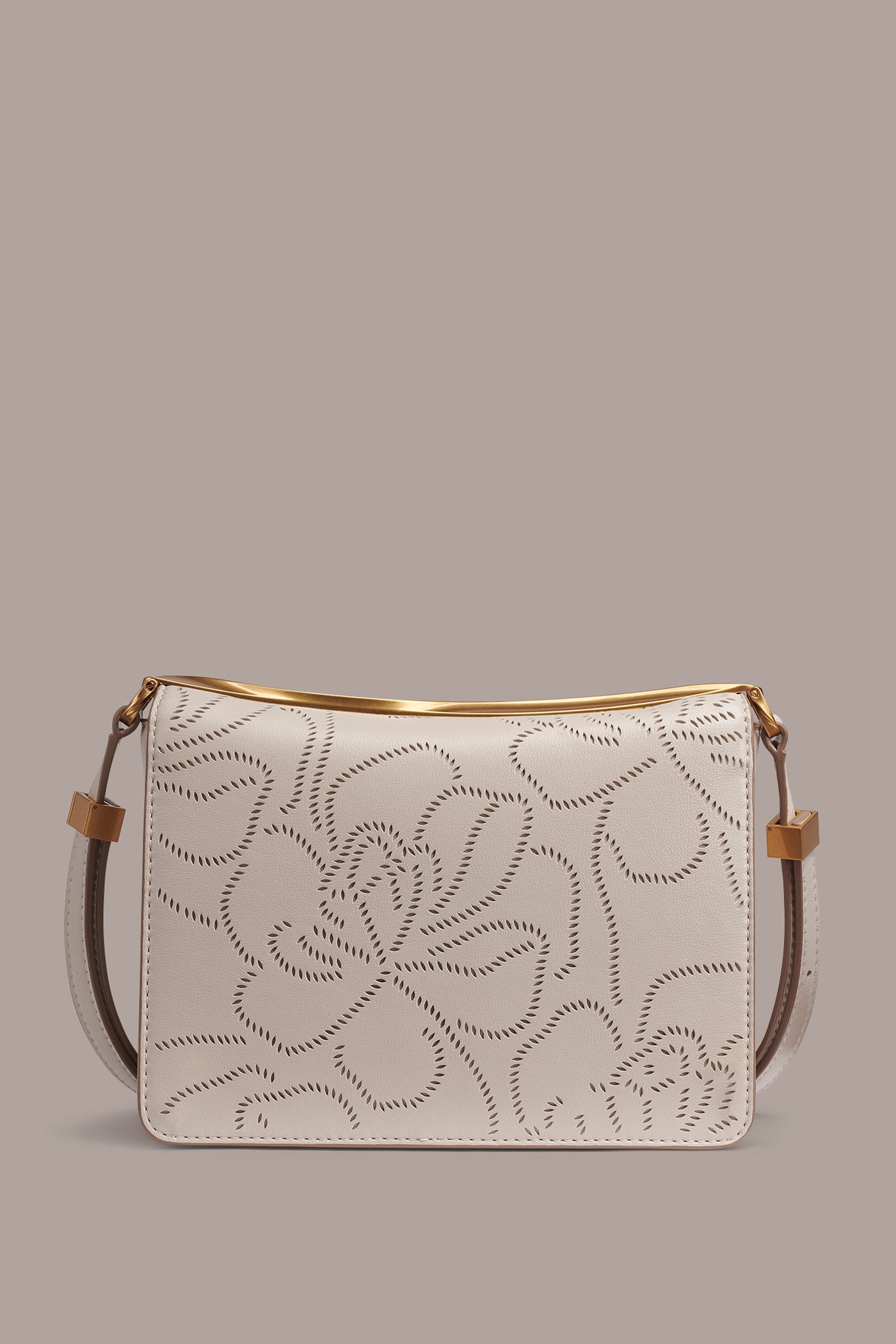 JERICHO FLORAL LEATHER SHOULDER BAG VIEW 3 | All Products