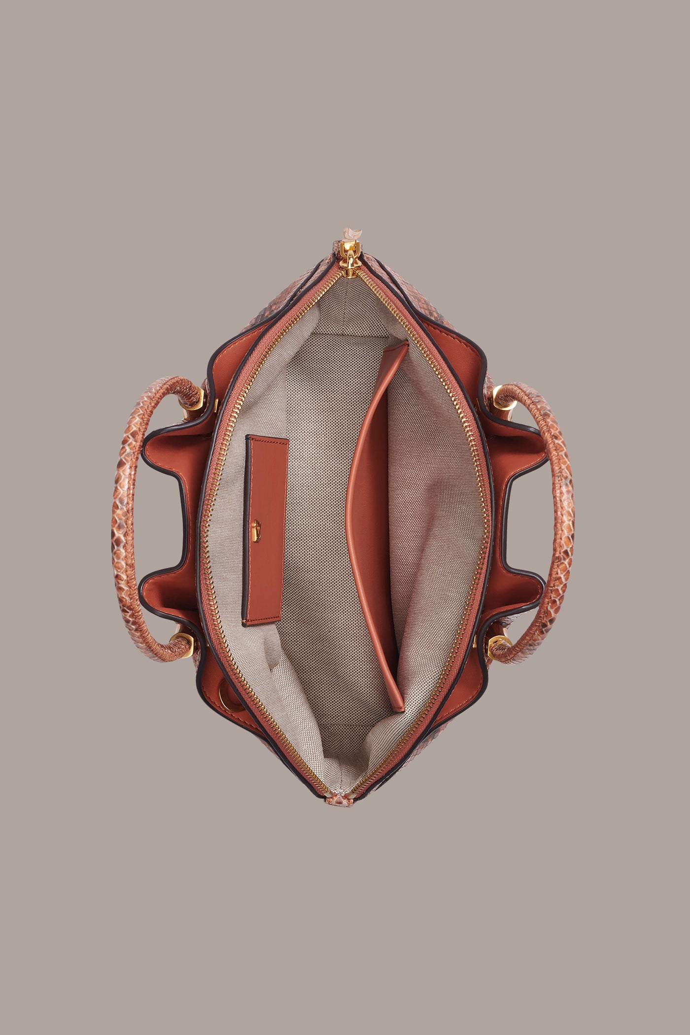 OXFORD SNAKE-EFFECT LEATHER CROSSBODY BAG VIEW 5 | New Bags