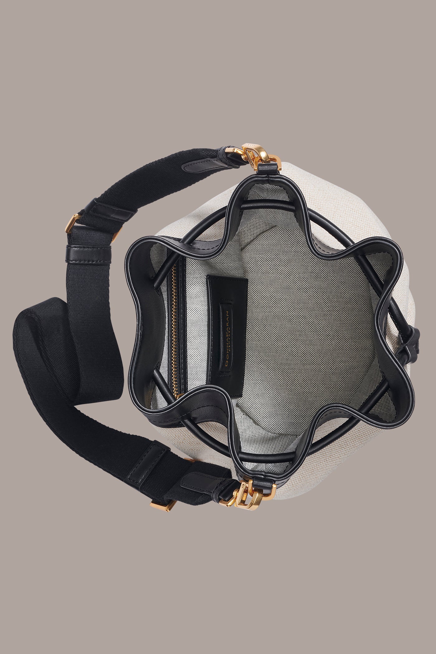 WEEKEND CANVAS BUCKET BAG VIEW 6 | Donna Karan Weekend Bags