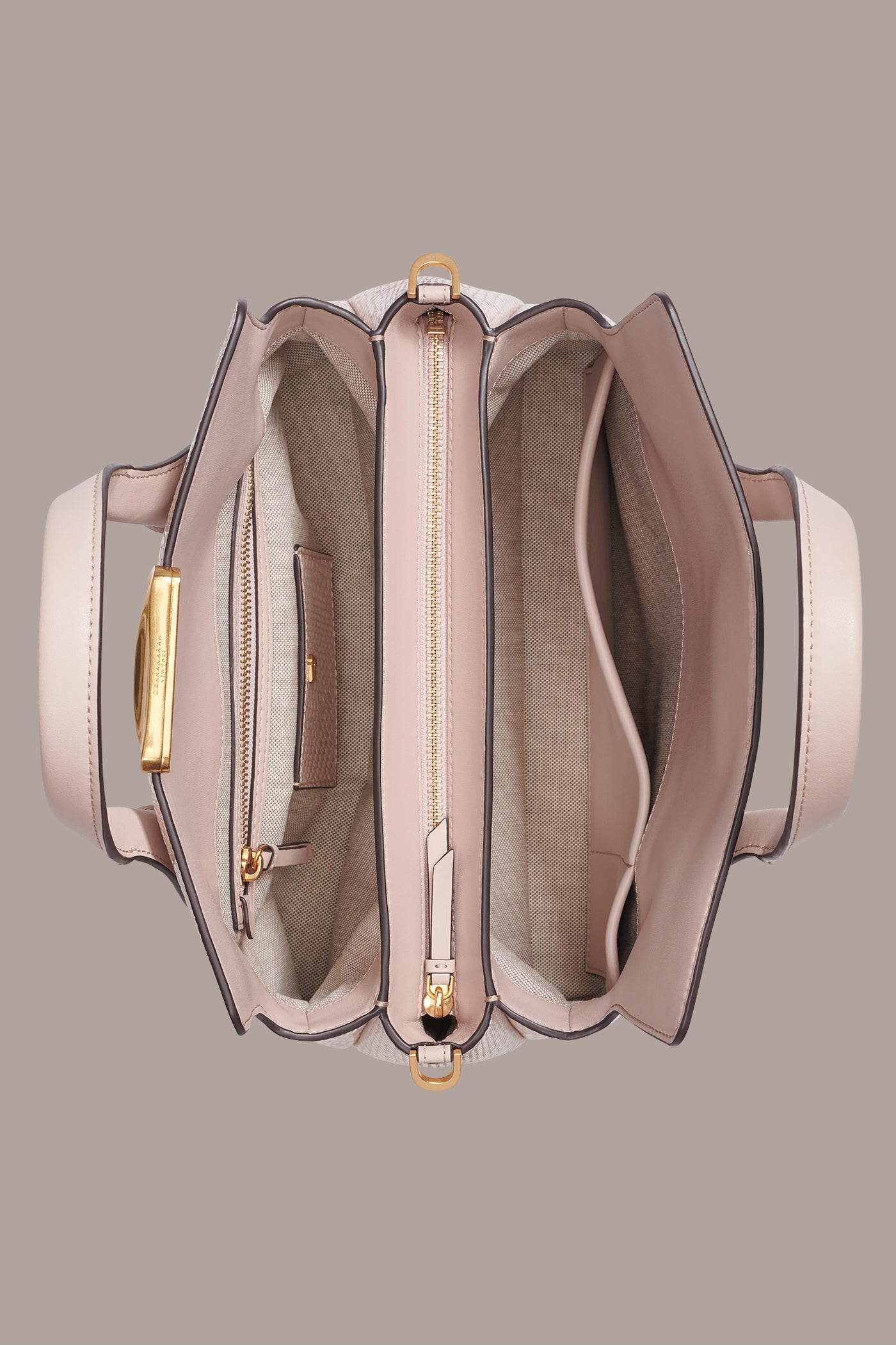 AMAGANSETT SNAKE-EFFECT LEATHER SATCHEL BAG VIEW 5 | Satchels