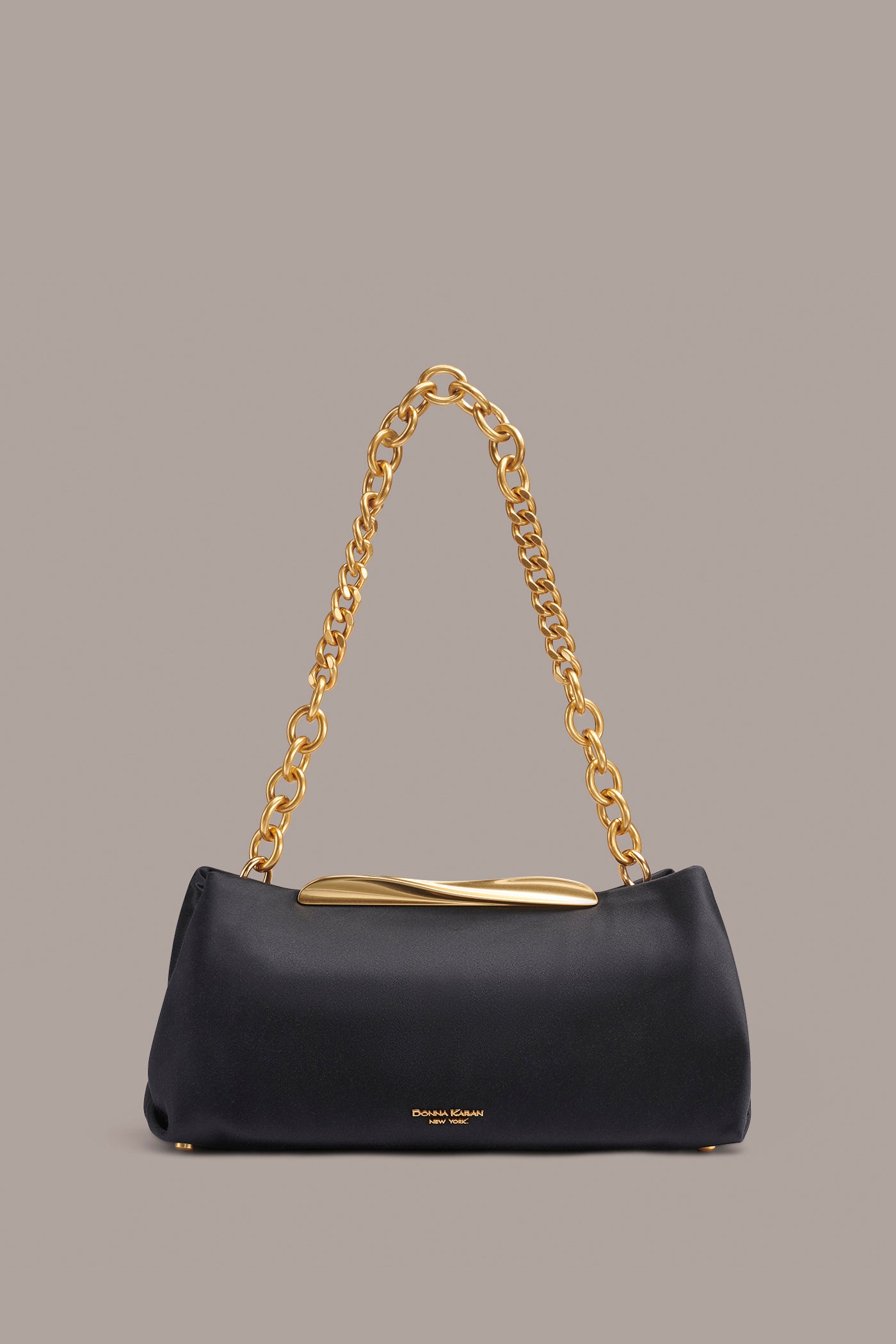 POPLIN SATIN CLUTCH | View 1 | New Arrivals