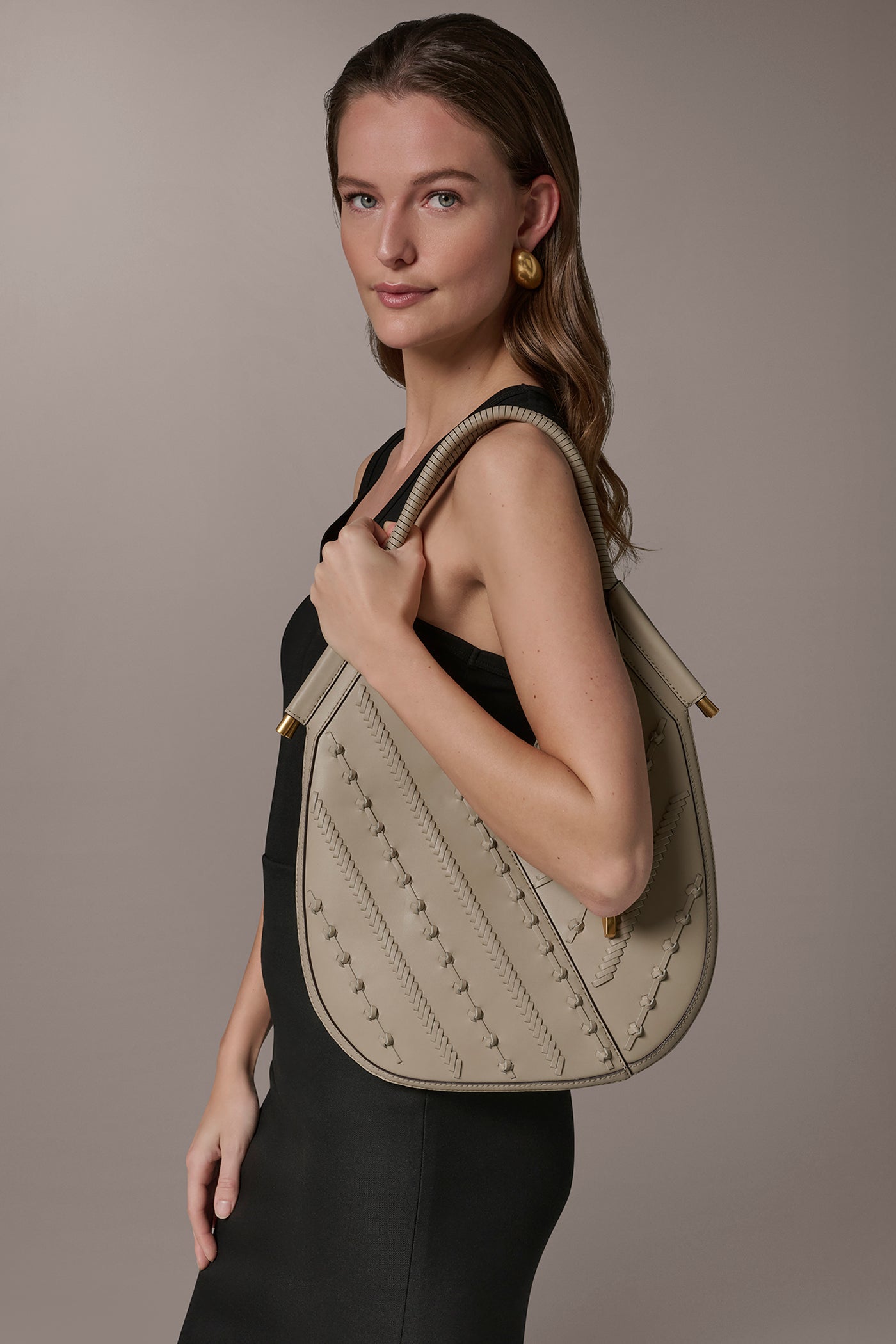 BALDWIN LEATHER KNOT MINI SHOULDER BAG VIEW 2 | All Products