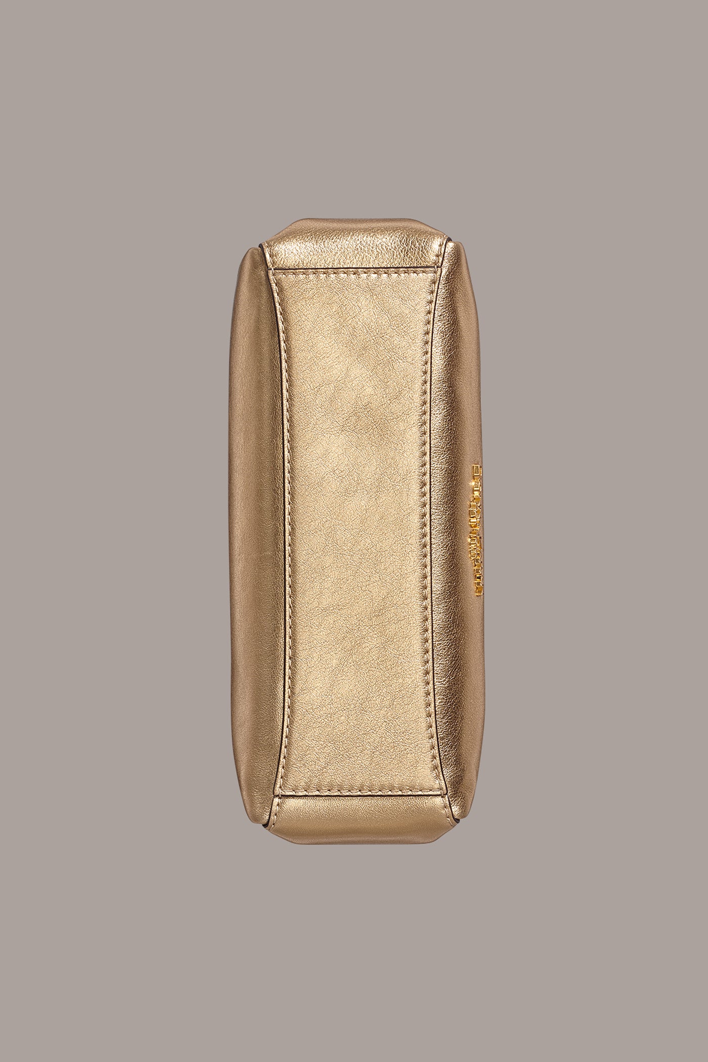 POPLIN METALLIC LEATHER CROSSBODY BAG VIEW 6