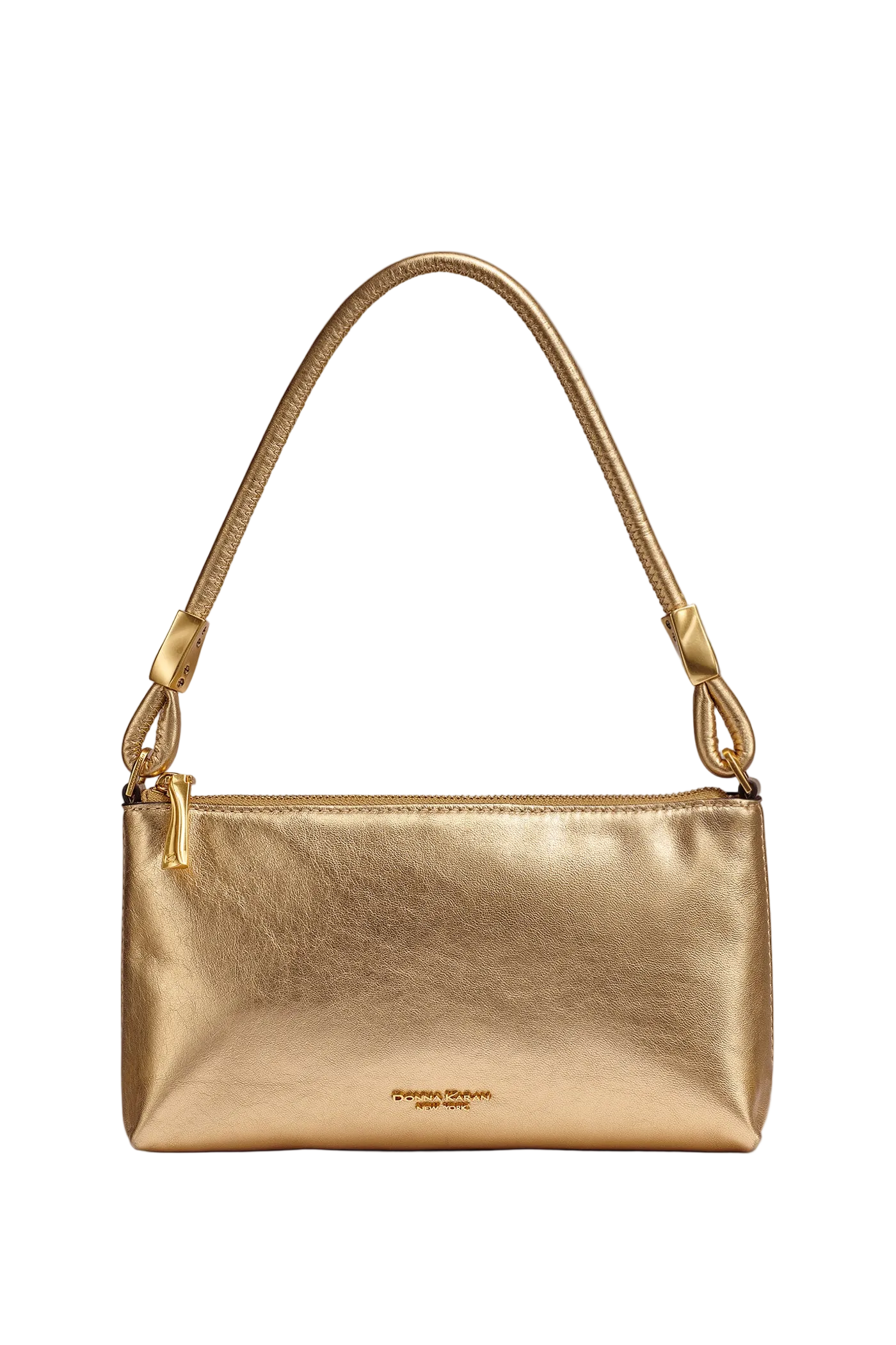 QUOGUE METALLIC LEATHER POCHETTE (alternate view)