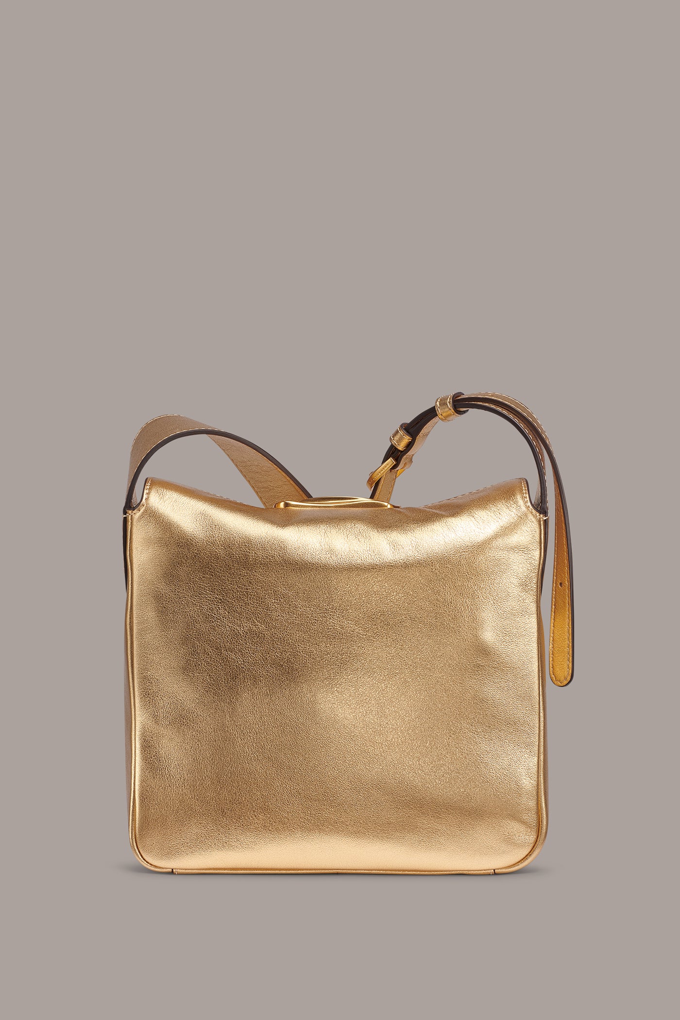 AMAGANSETT METALLIC LEATHER CROSSBODY BAG VIEW 4