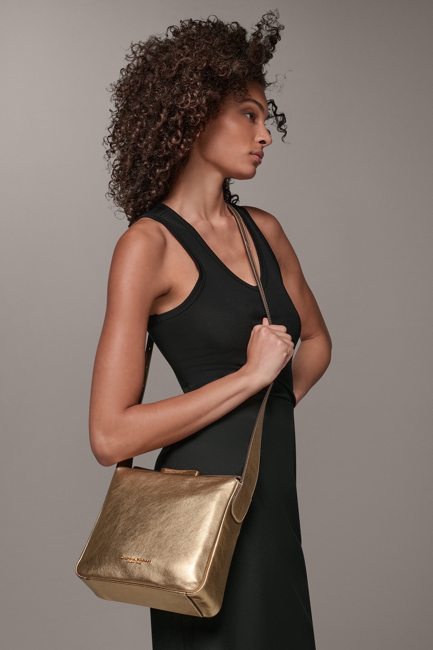 AMAGANSETT METALLIC LEATHER CROSSBODY BAG (alternate view)