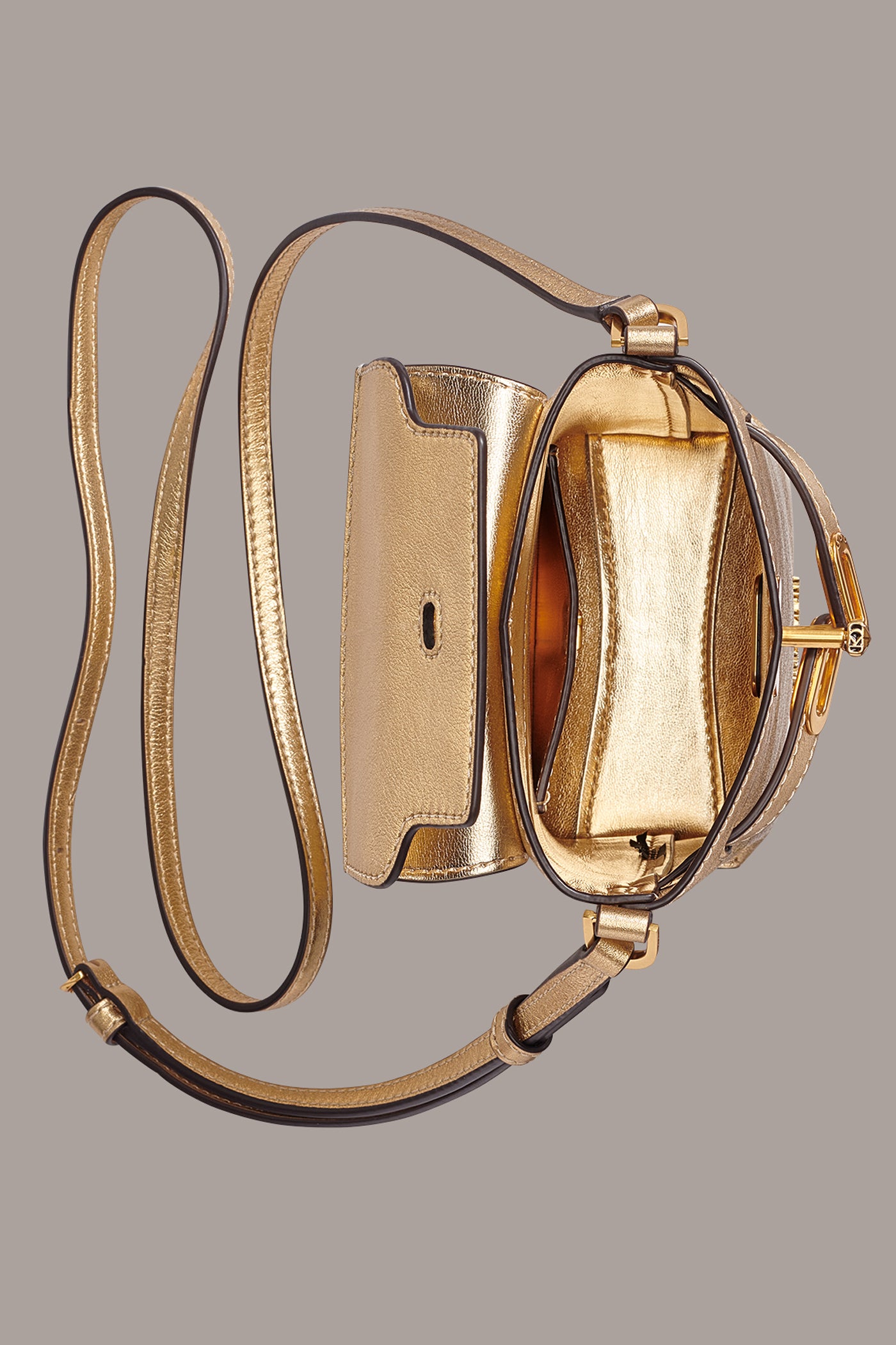 BRIDGEHAMPTON LEATHER SMALL CROSSBODY BAG VIEW 7