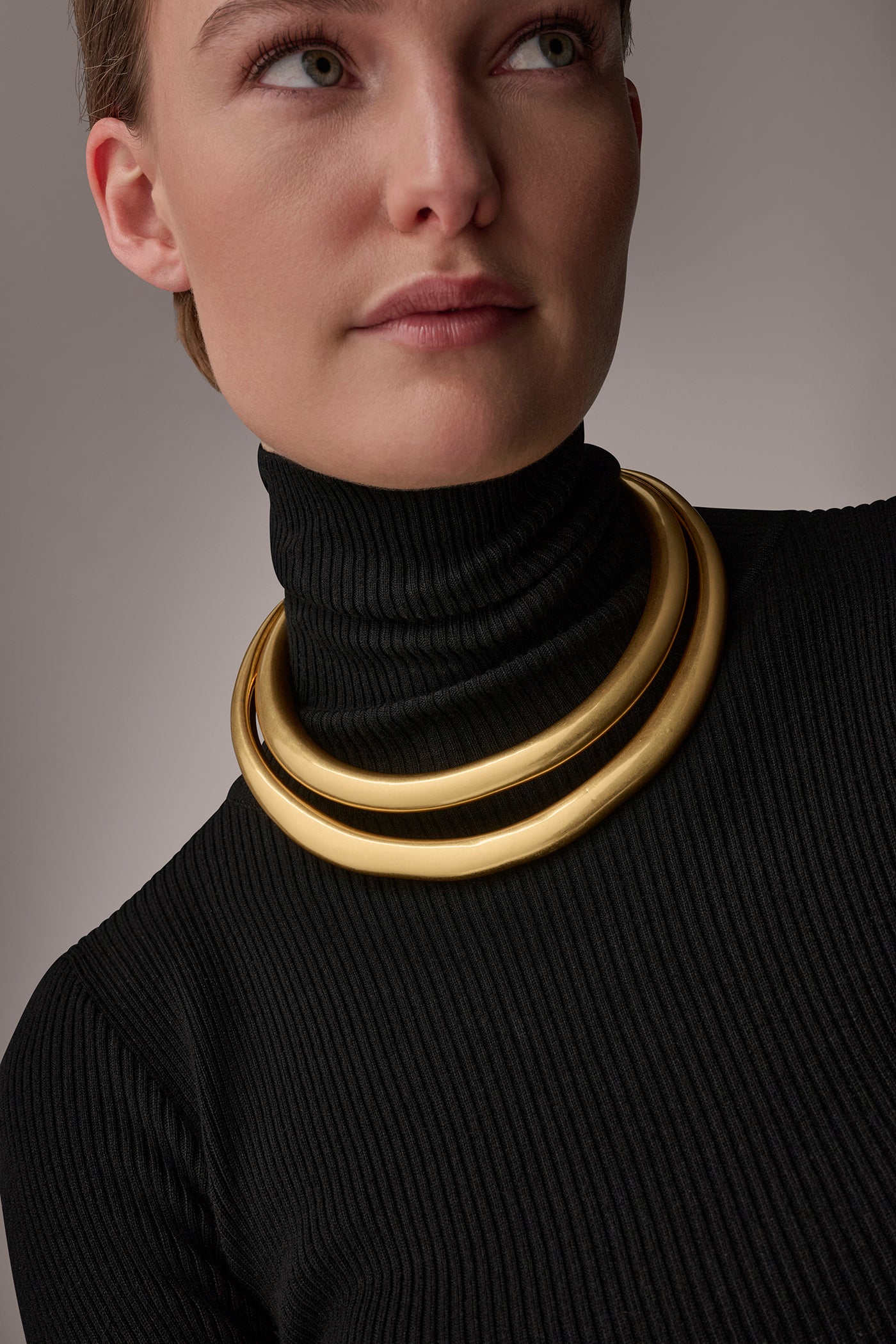 STRUCTURED COLLAR NECKLACE VIEW 5 | Valentine's Day Shop