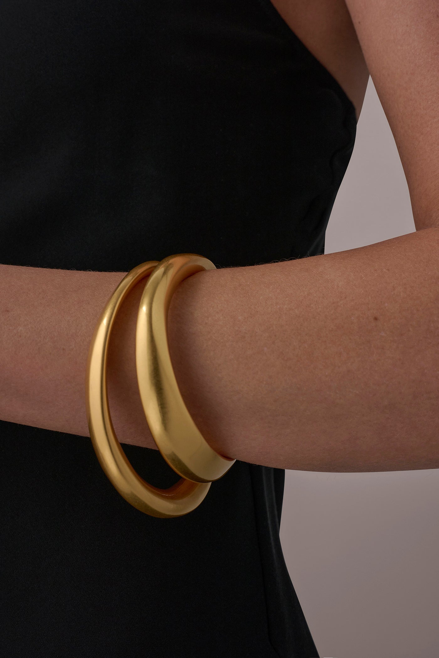 ORGANIC MOLTEN BANGLE BRACELETS | View 2