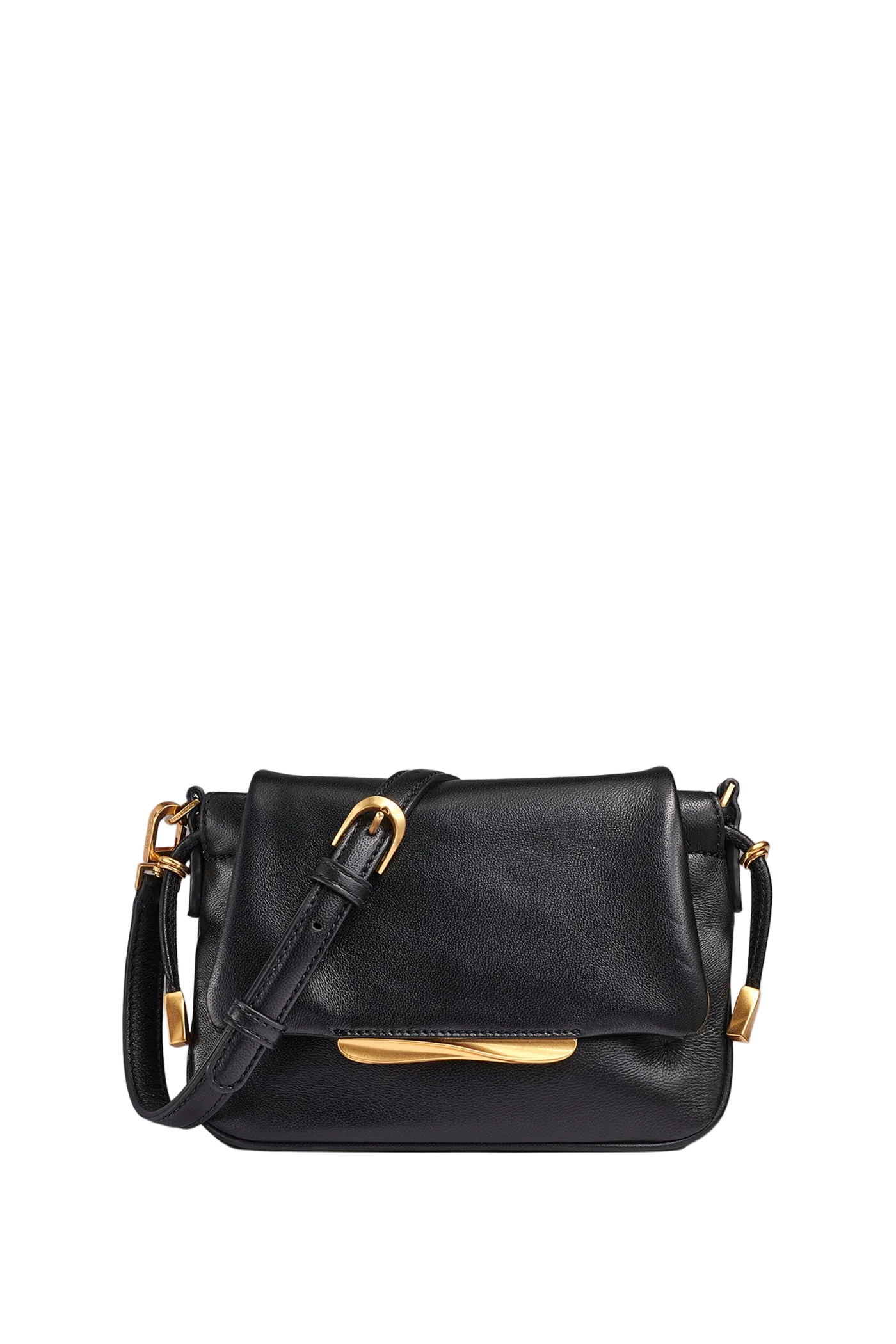MOHAIR LEATHER CROSSBODY BAG (alternate view)