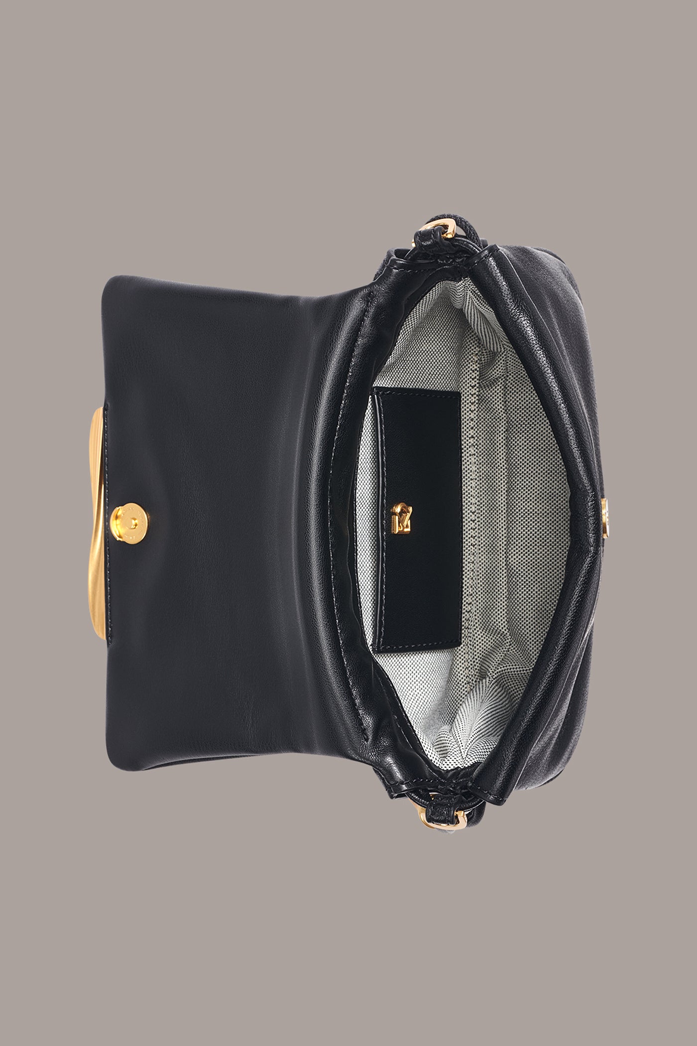 MOHAIR LEATHER CROSSBODY BAG VIEW 4