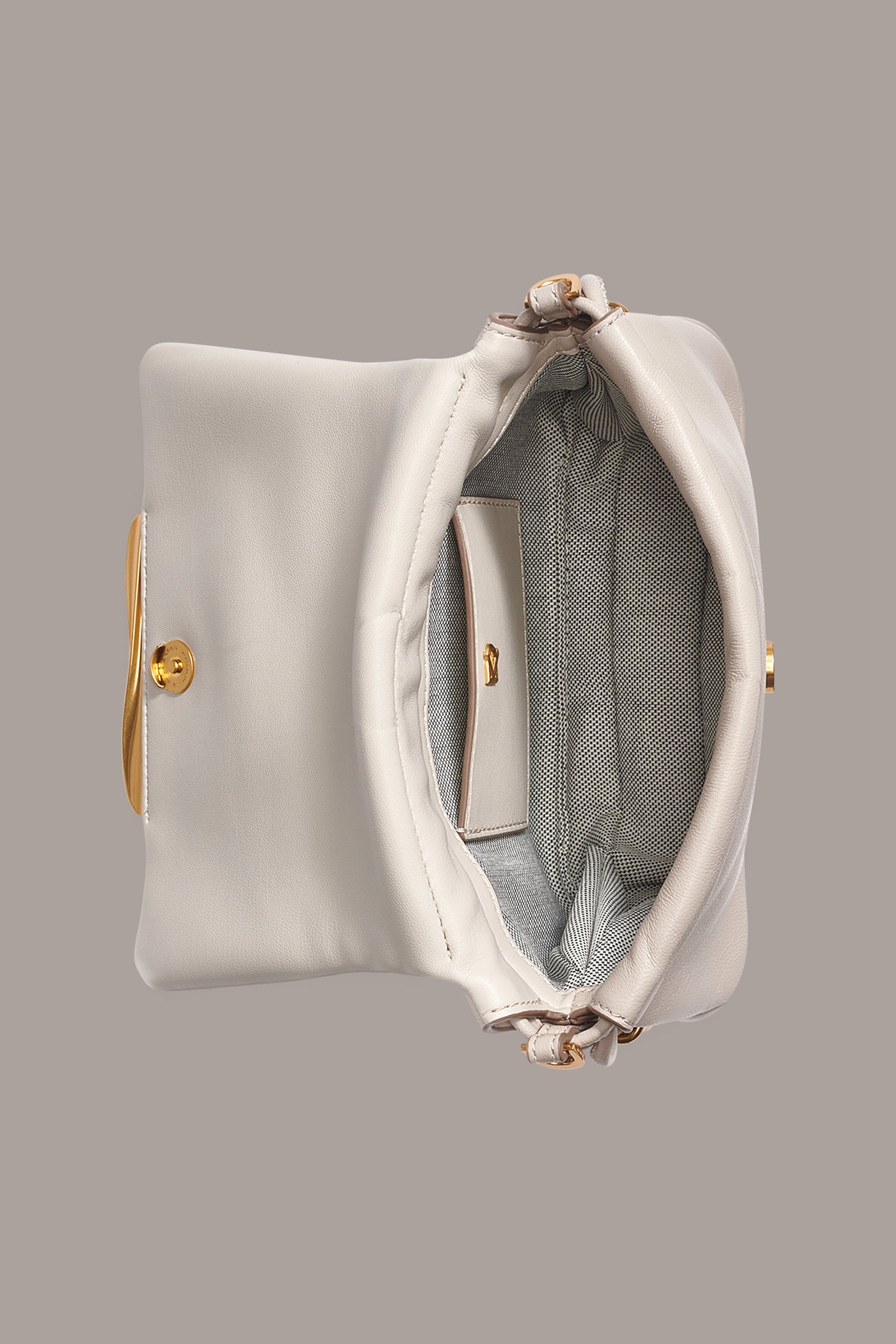 MOHAIR LEATHER CROSSBODY BAG VIEW 6