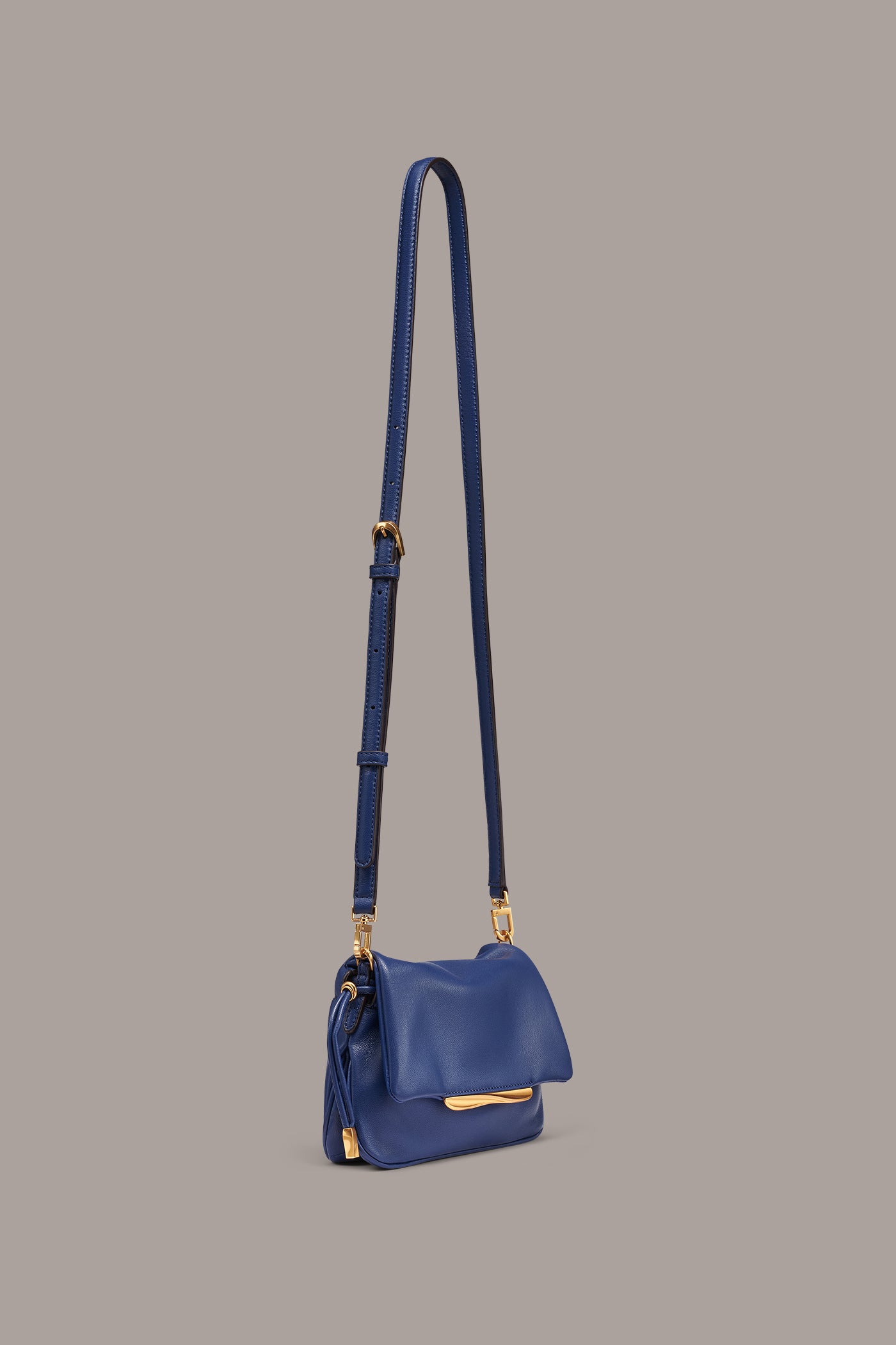 MOHAIR LEATHER CROSSBODY BAG VIEW 7