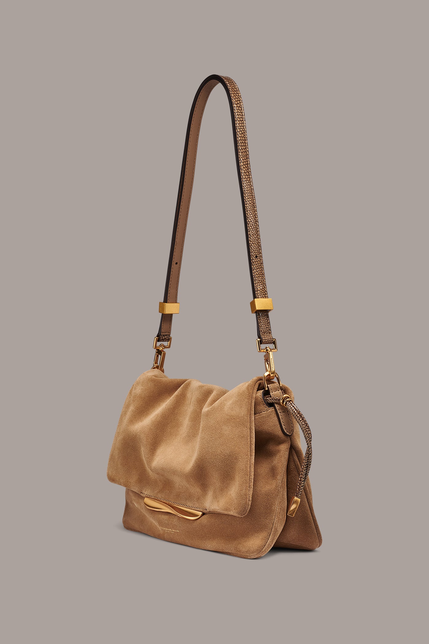 MOHAIR SUEDE SHOULDER BAG VIEW 7