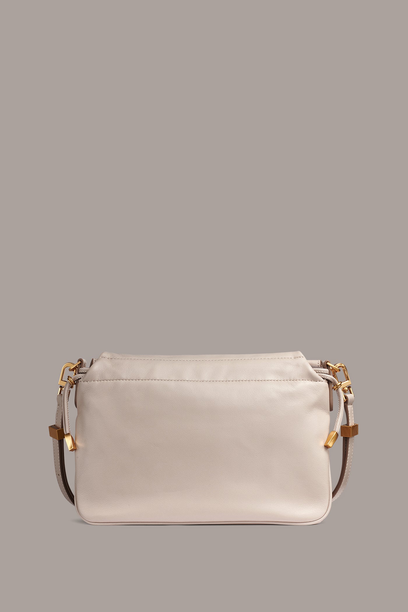 MOHAIR LEATHER SHOULDER BAG VIEW 3