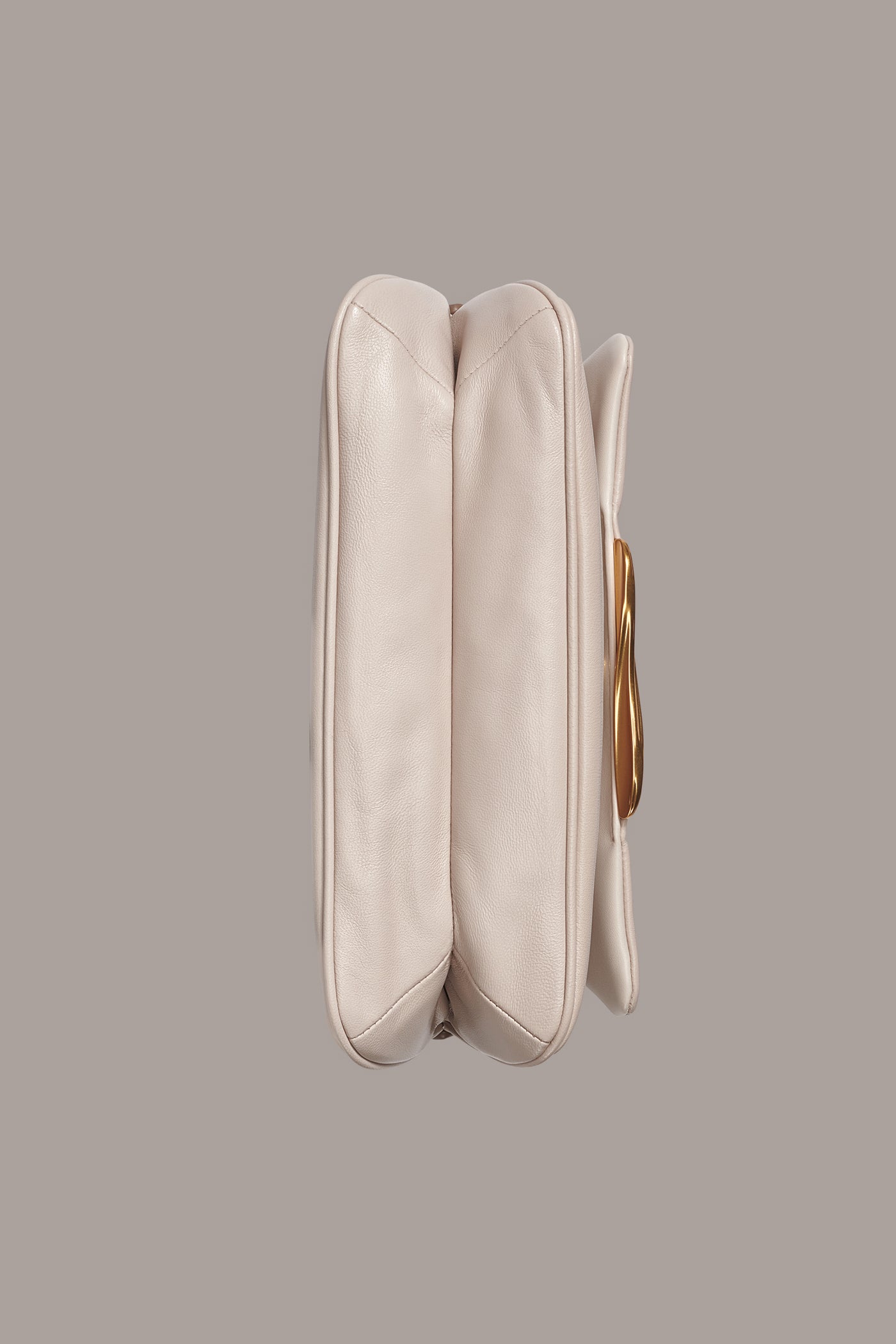 MOHAIR LEATHER SHOULDER BAG VIEW 6