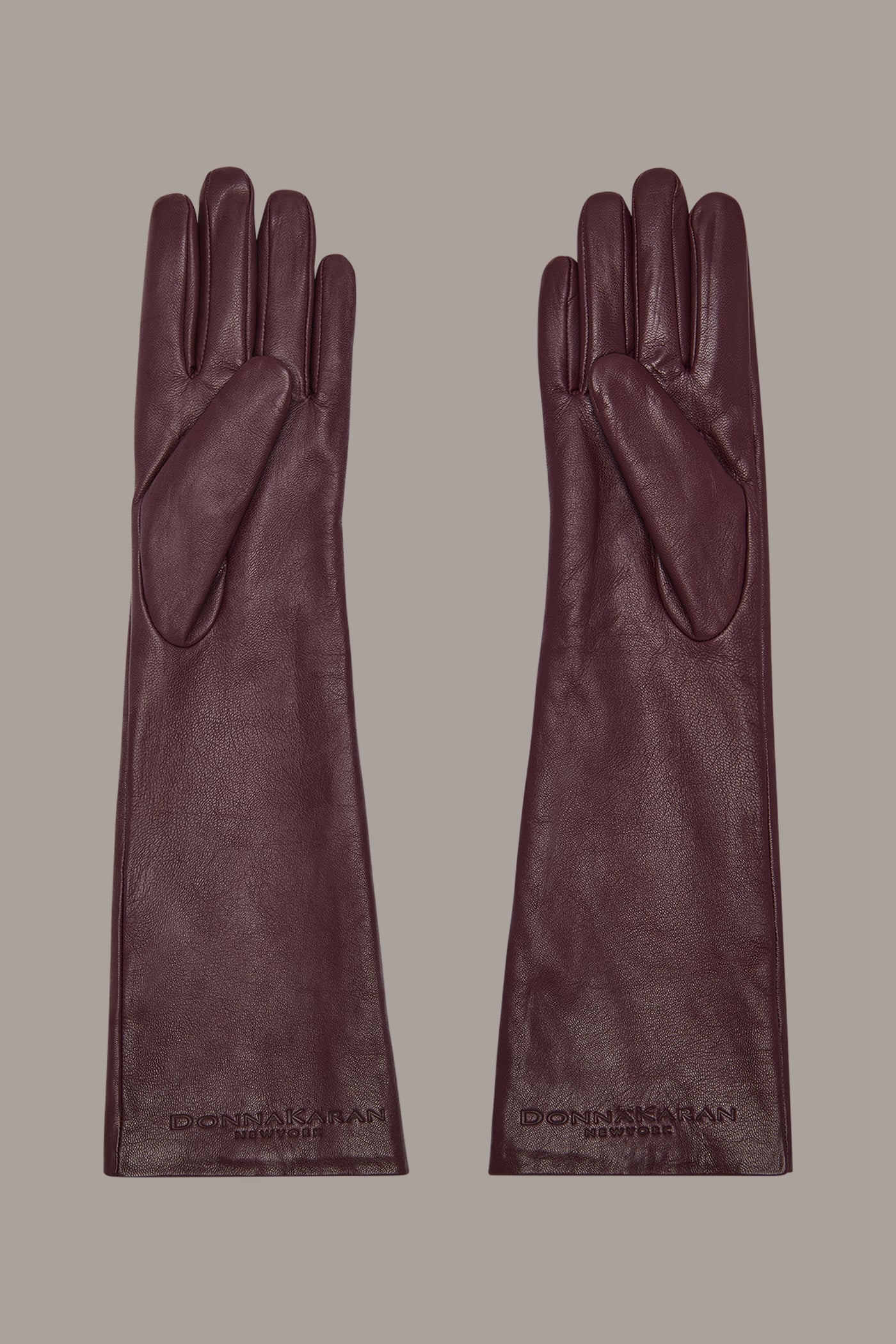 LONG LEATHER GLOVES VIEW 3